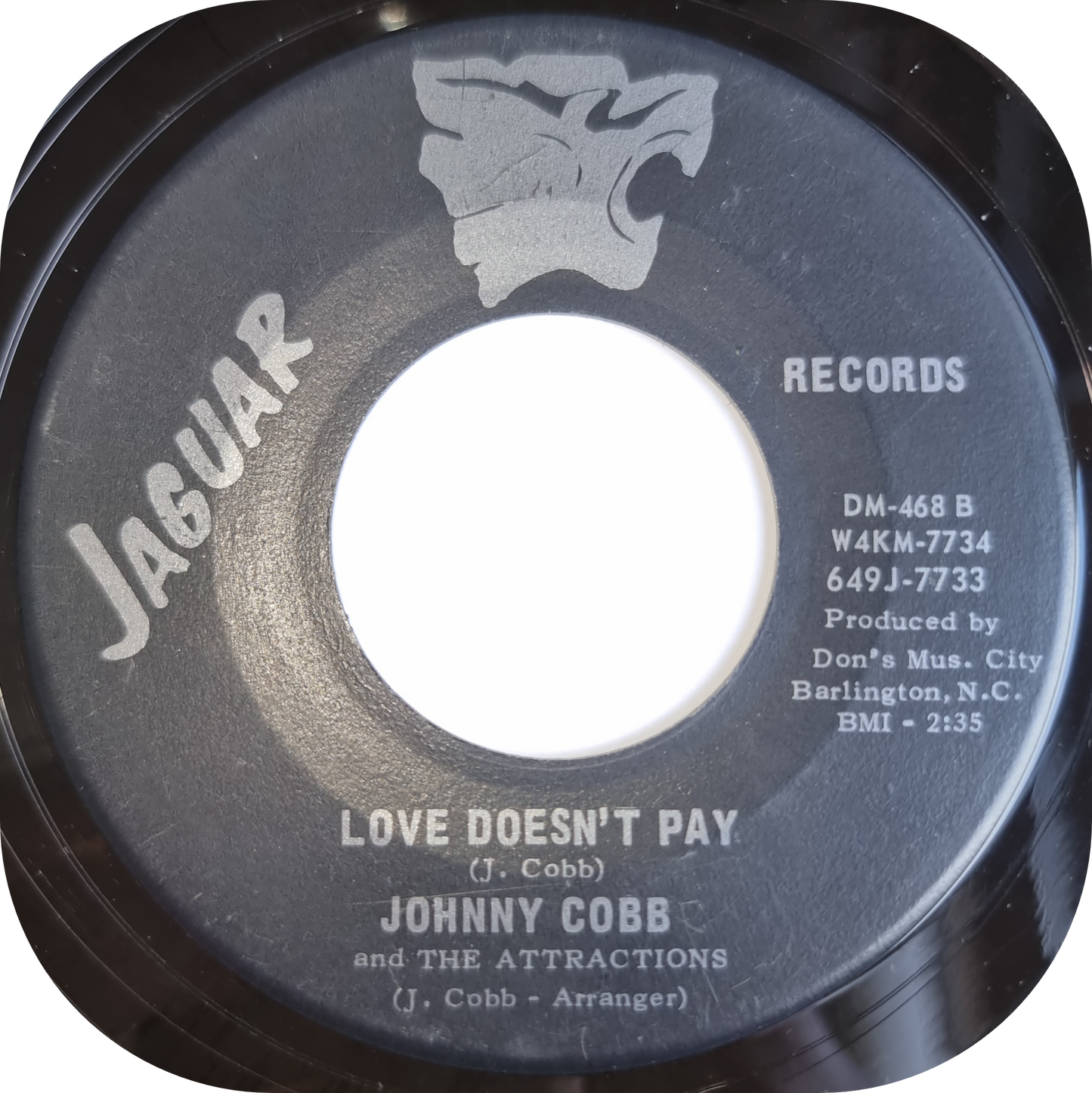 Johnny Cobb - Forget Him - Jaguar