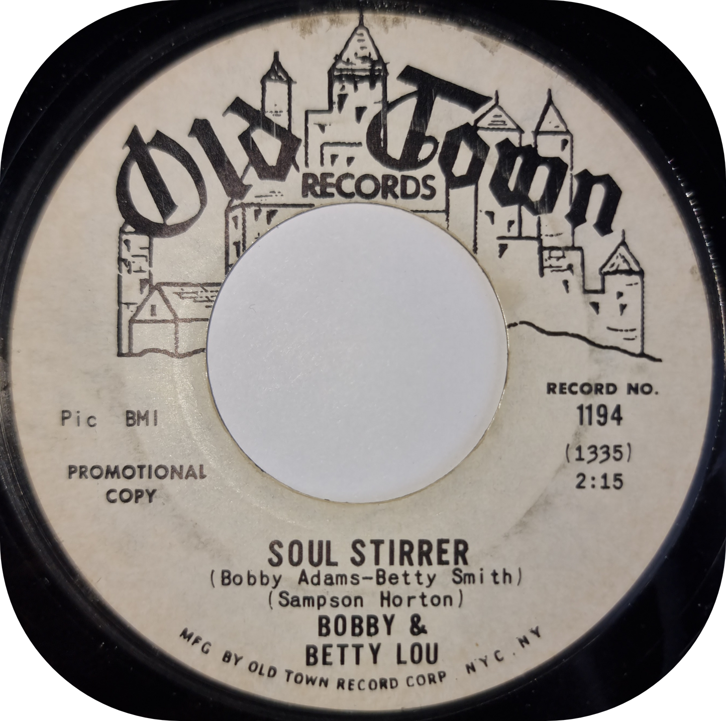 Bobby & Betty Lou - Soul Stirrer - Old Town DEMO