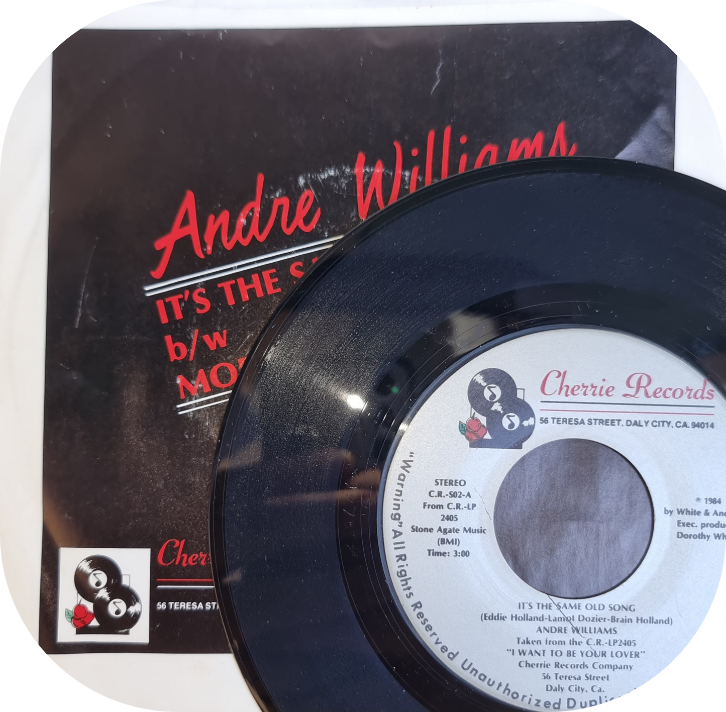 Andre Williams - It's The Same Old Song - Cherrie