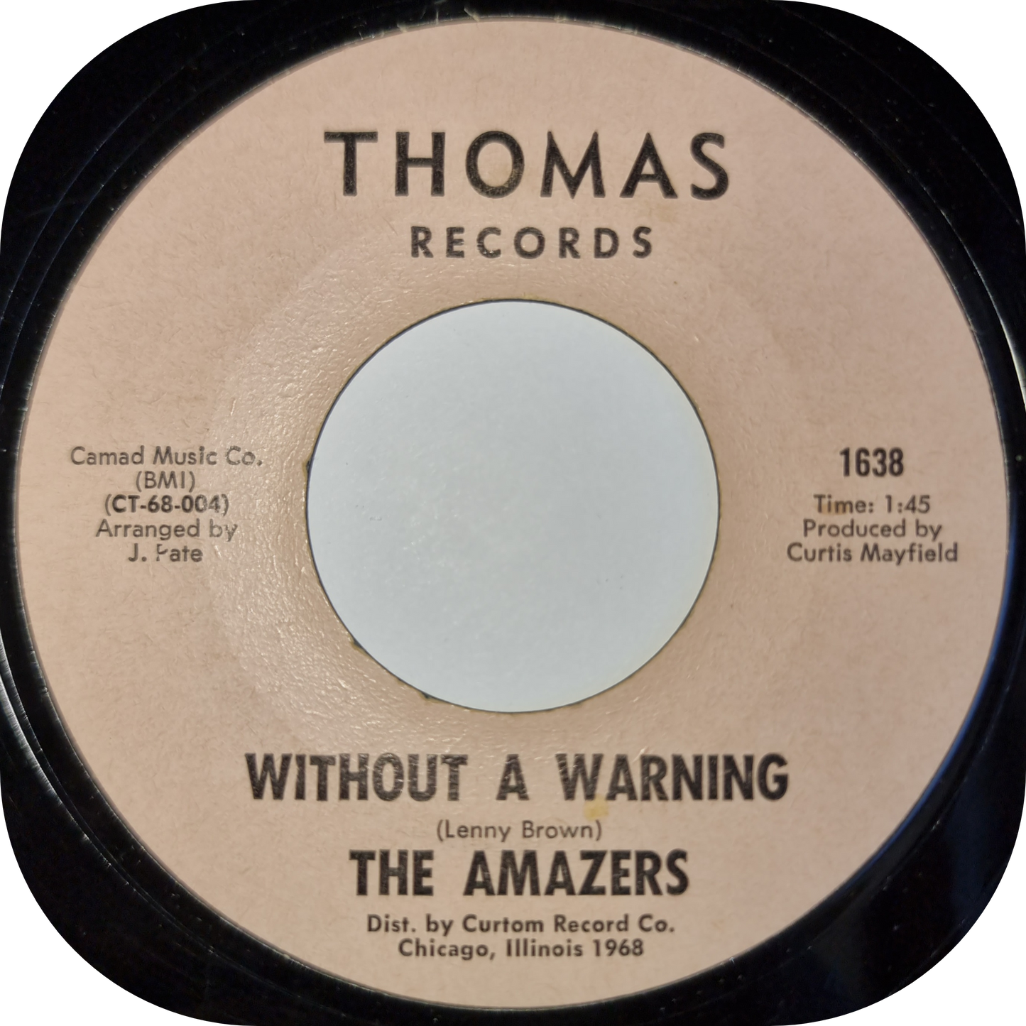 Amazers, The - Without A Warning - Thomas