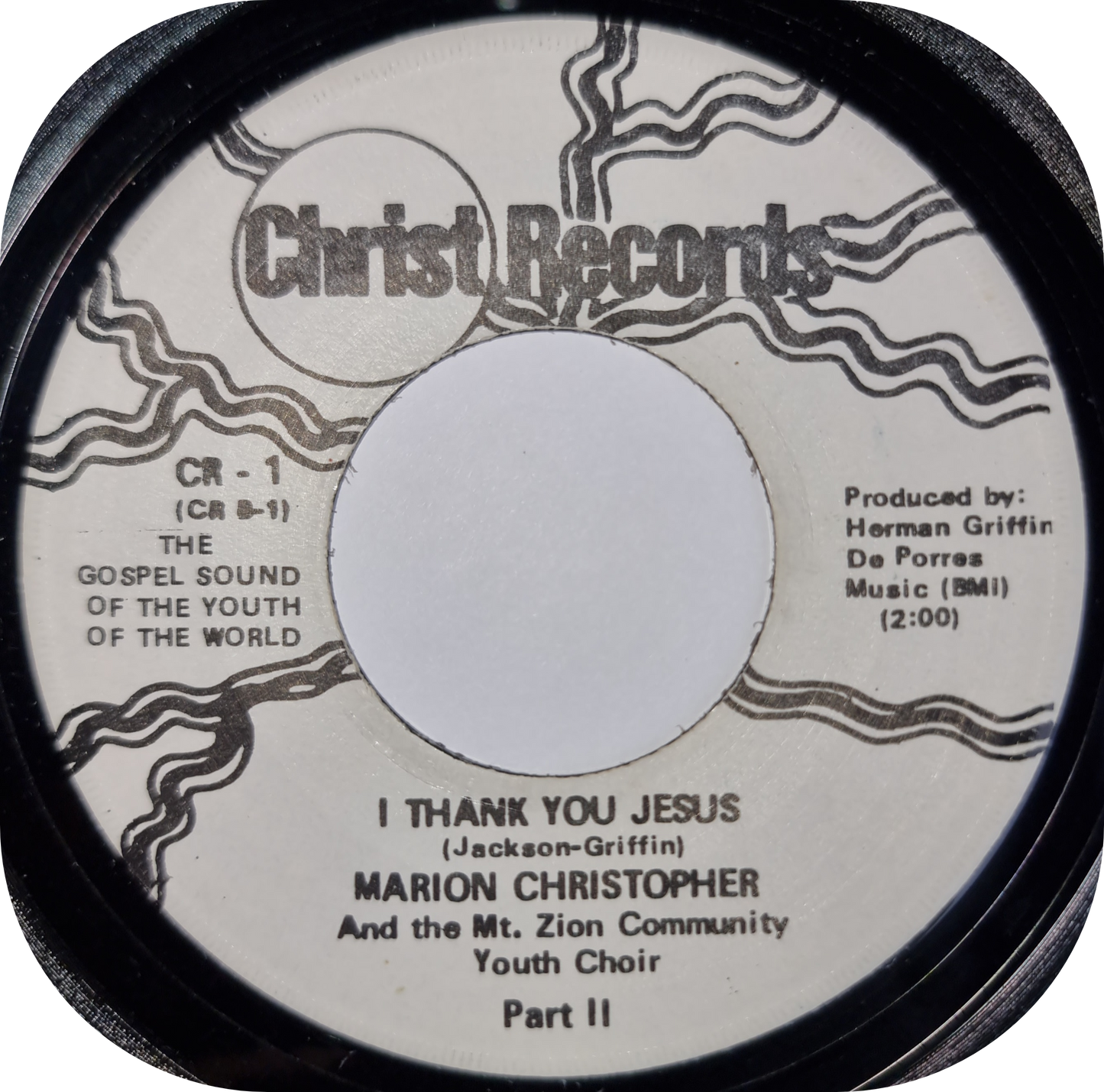 Marion Christopher - I Thank You Jesus - Christ