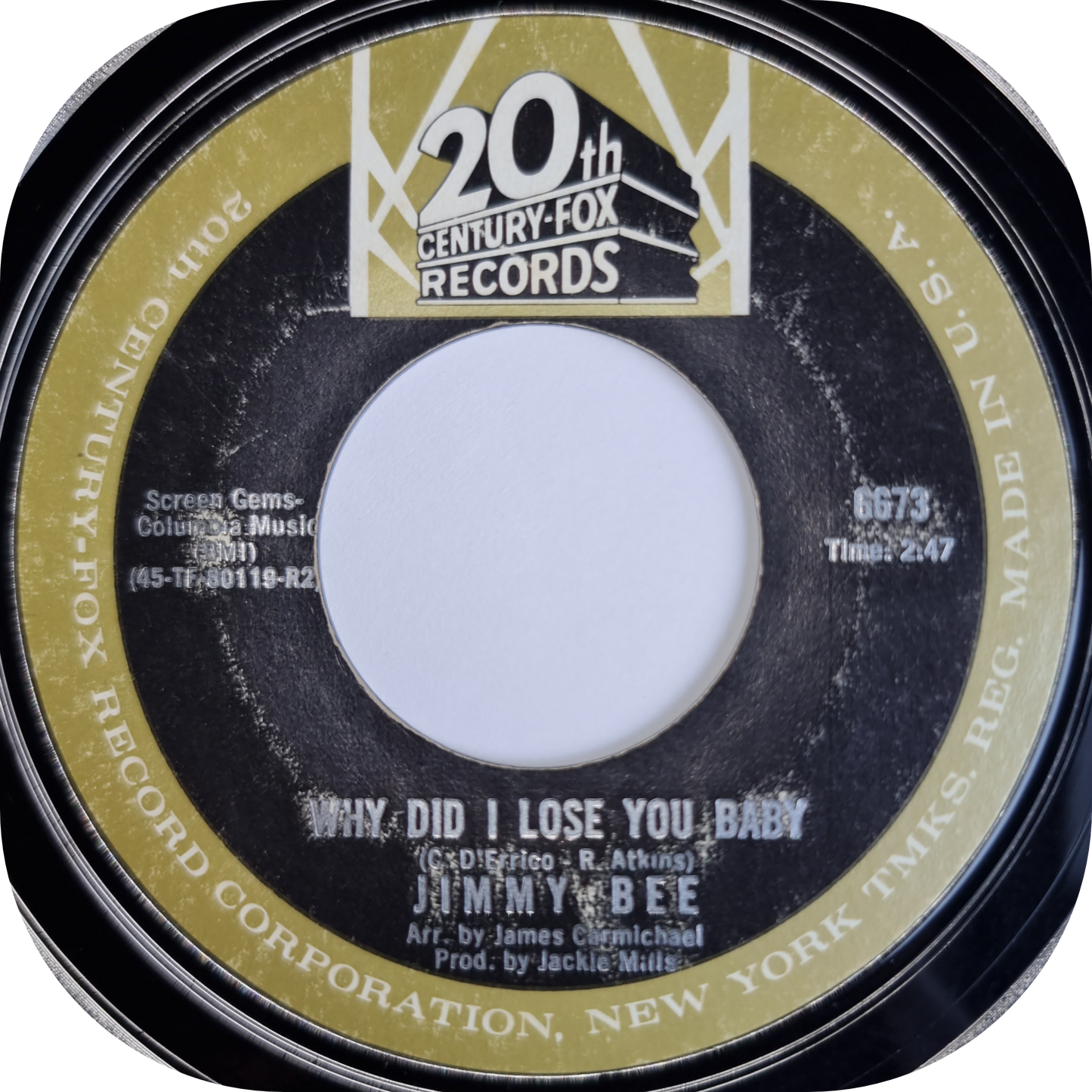 Jimmy Bee - If It Wasn't For Love - 20th Century