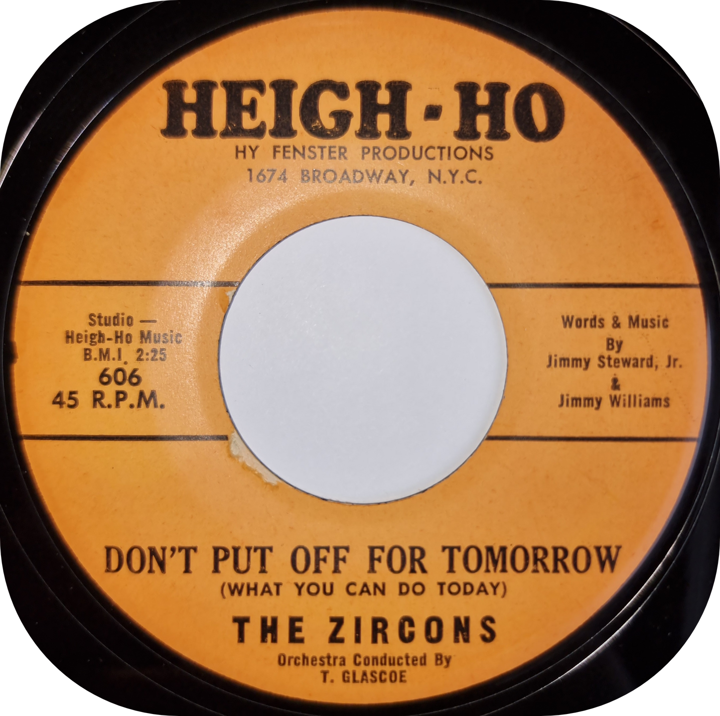 Zircons, The - Don't Put Off For Tomorrow - Heigh Ho