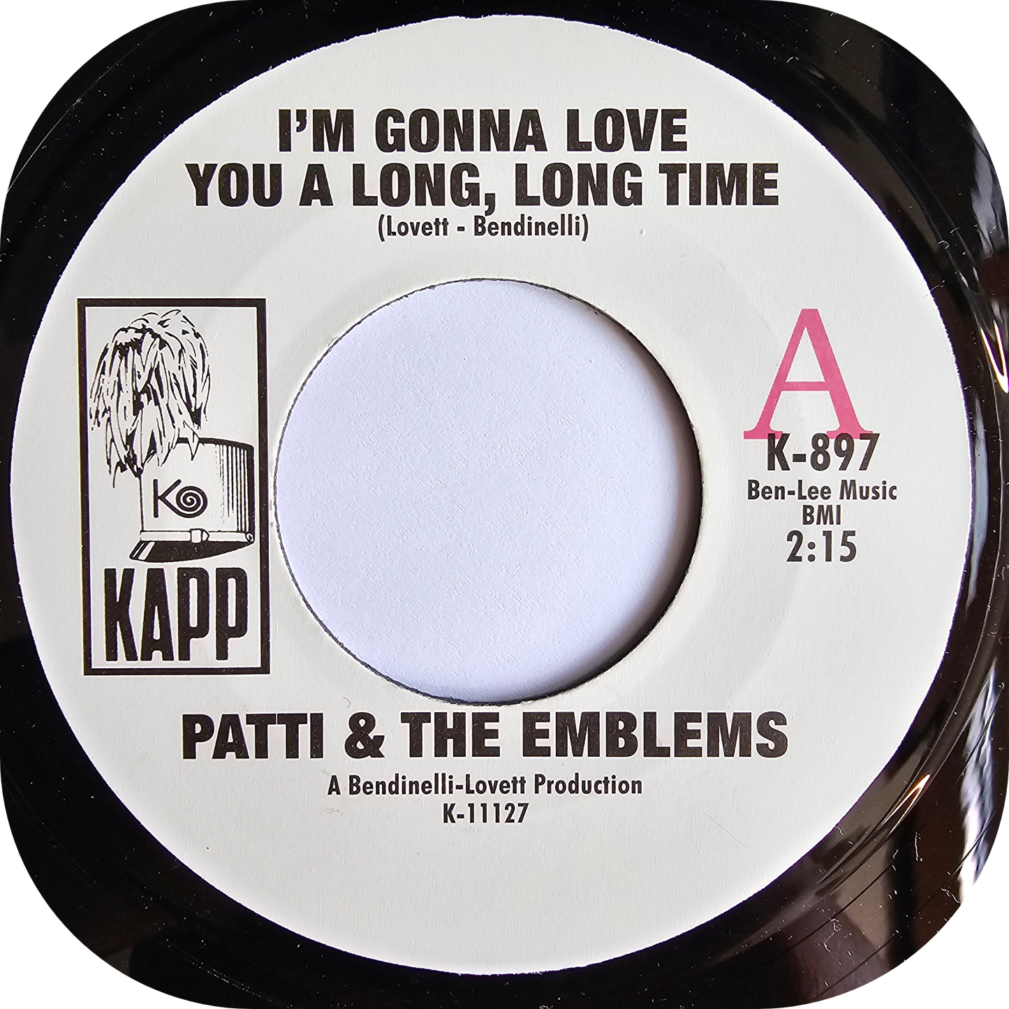 Patti & The Emblems - I'm Gonna Love You A Long, Long Time - Kapp