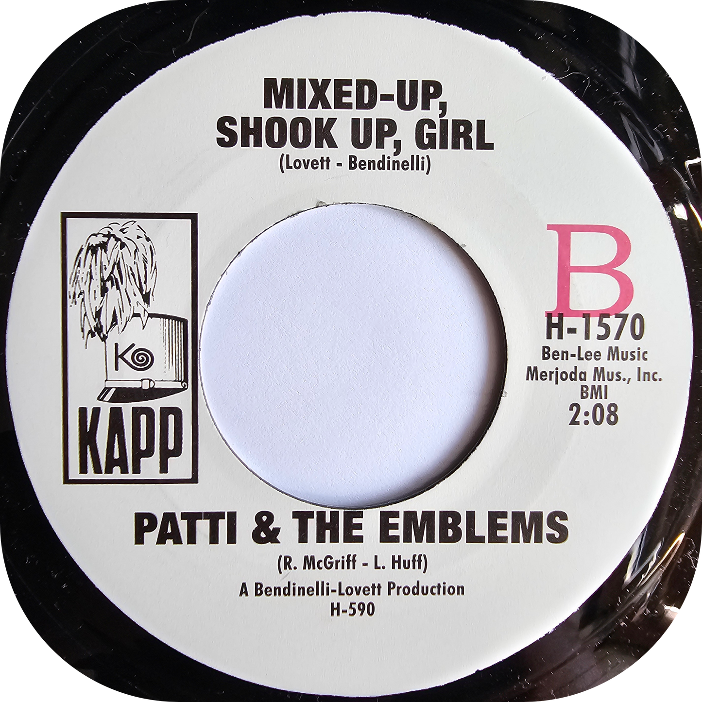 Patti & The Emblems - I'm Gonna Love You A Long, Long Time - Kapp