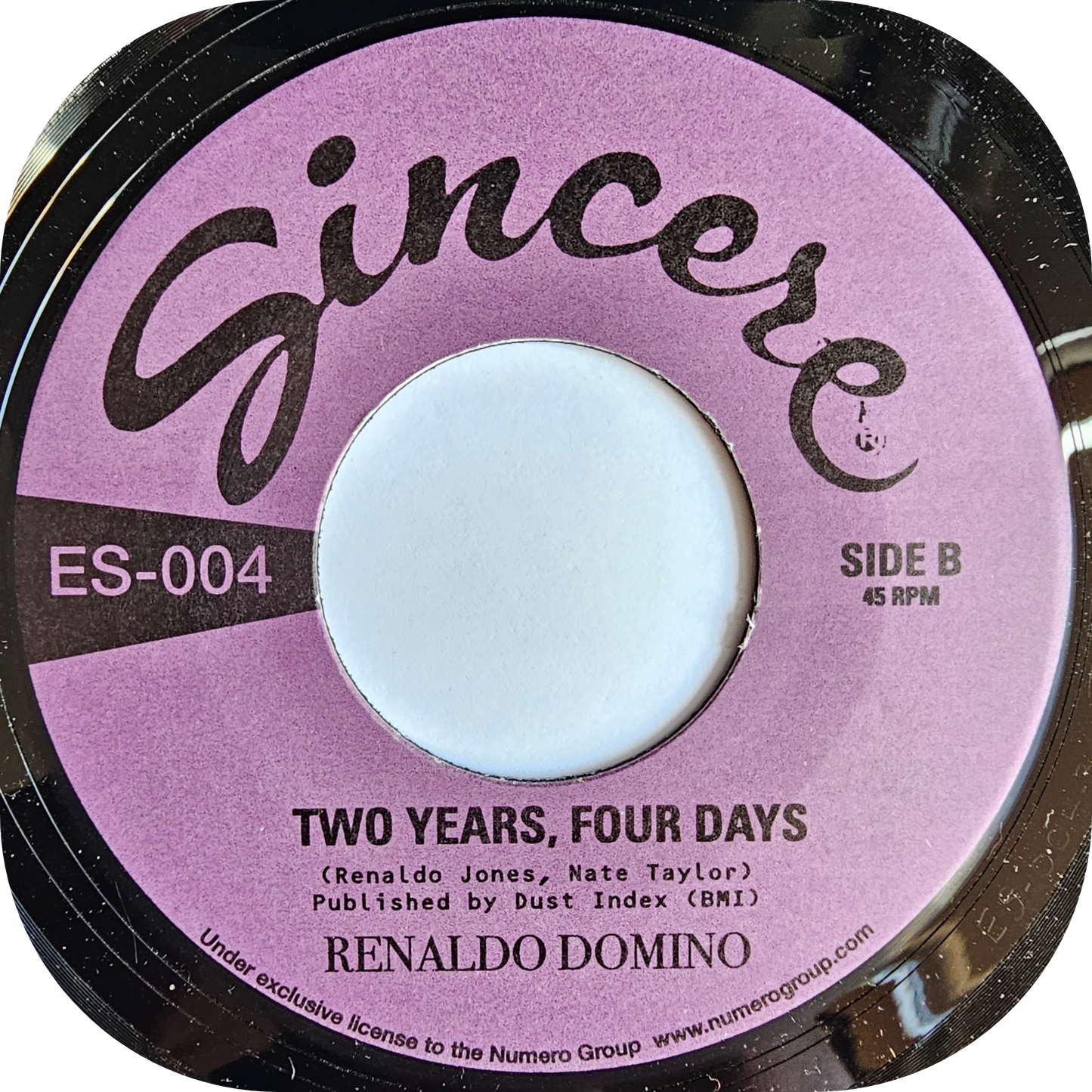 Renaldo Domino - I'll Get You Back - Sincere