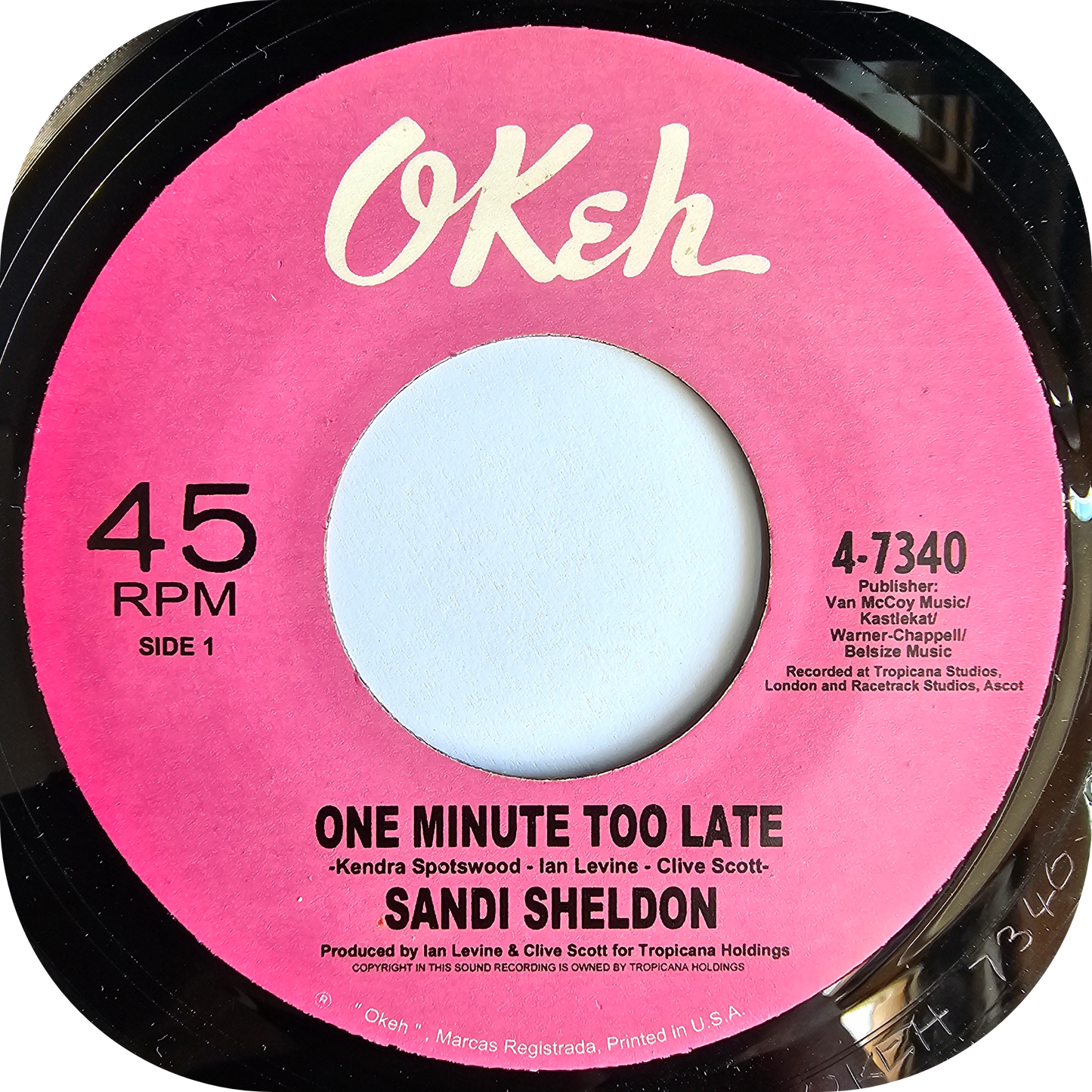Sandi Sheldon - One Minute Too Late - Okeh