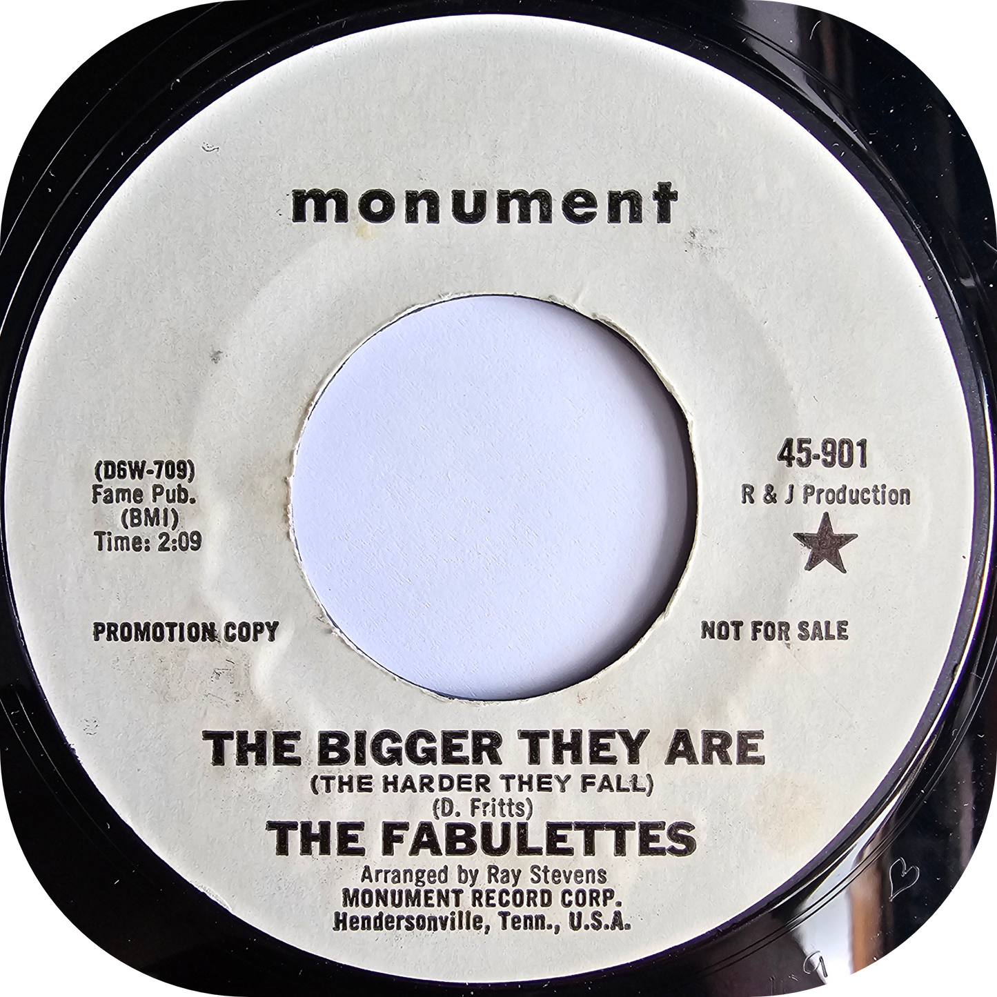 Fabulettes, The - The Bigger They Are - Monument