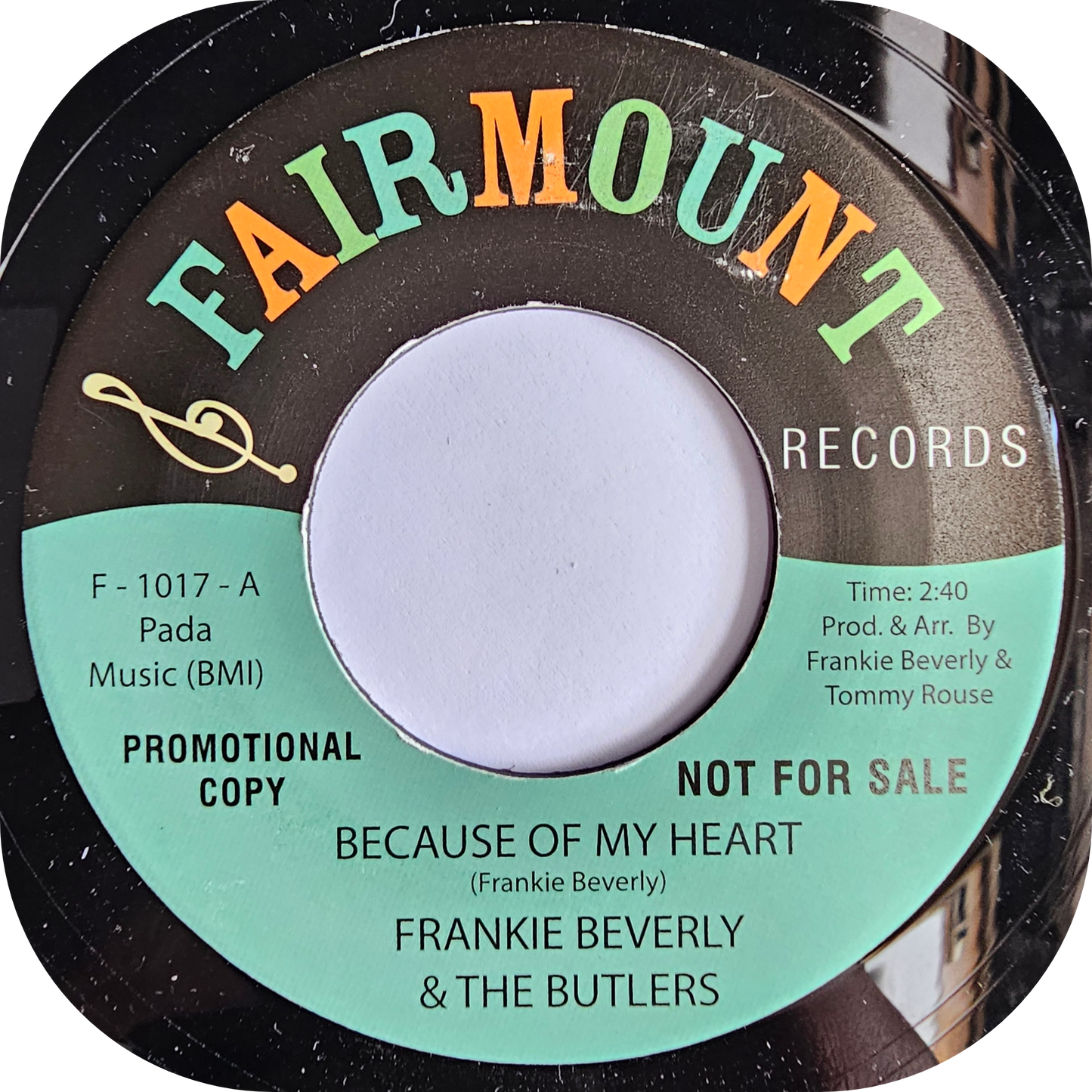 Frankie Beverly - Because Of My Heart - Fairmount