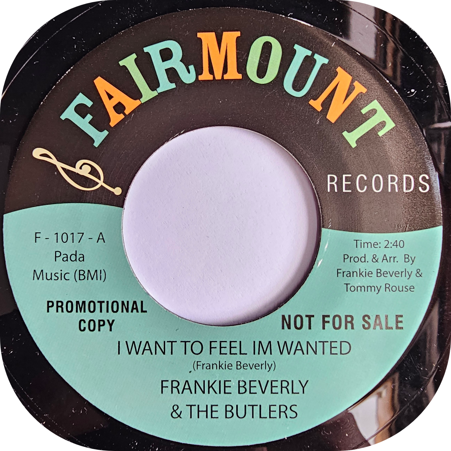 Frankie Beverly - Because Of My Heart - Fairmount