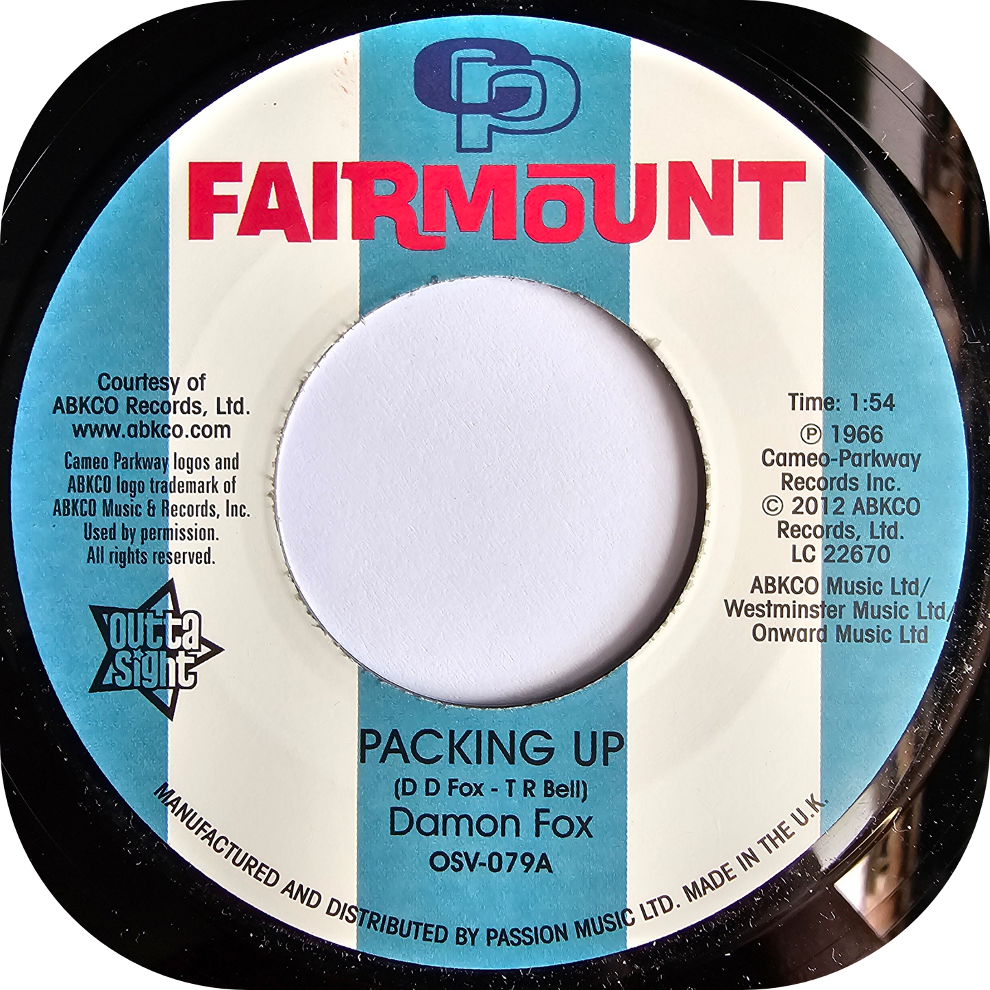 Damon Fox - Packing Up - Fairmount
