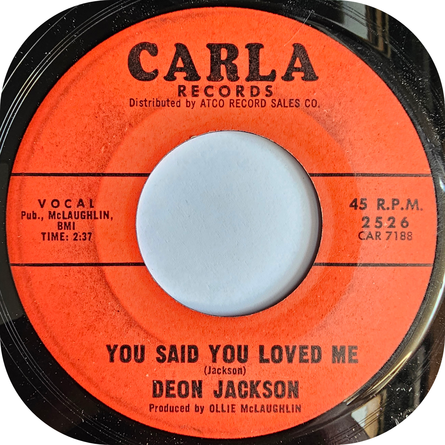 Deon Jackson - Love Makes The World Go Round - Carla