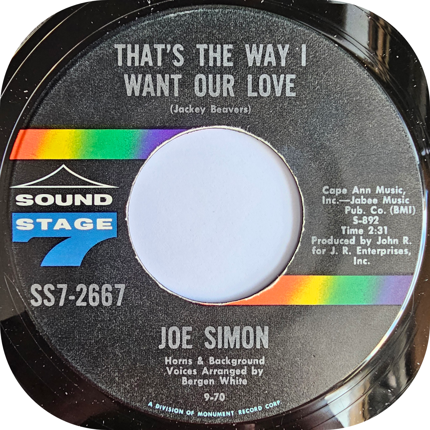 Joe Simon - When - Sound Stage 7