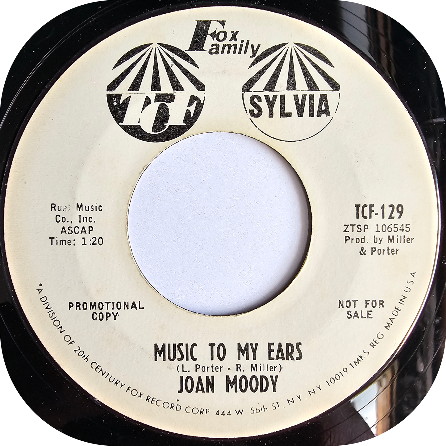 Joan Moody - Music To My Ears - Fox Family DEMO