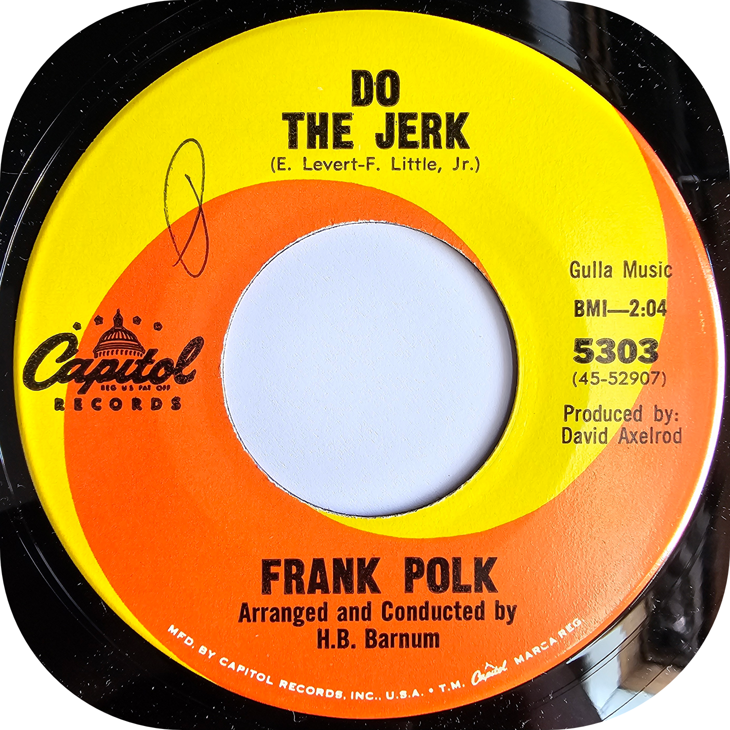 Frank Polk - Years Of Tears - Capitol