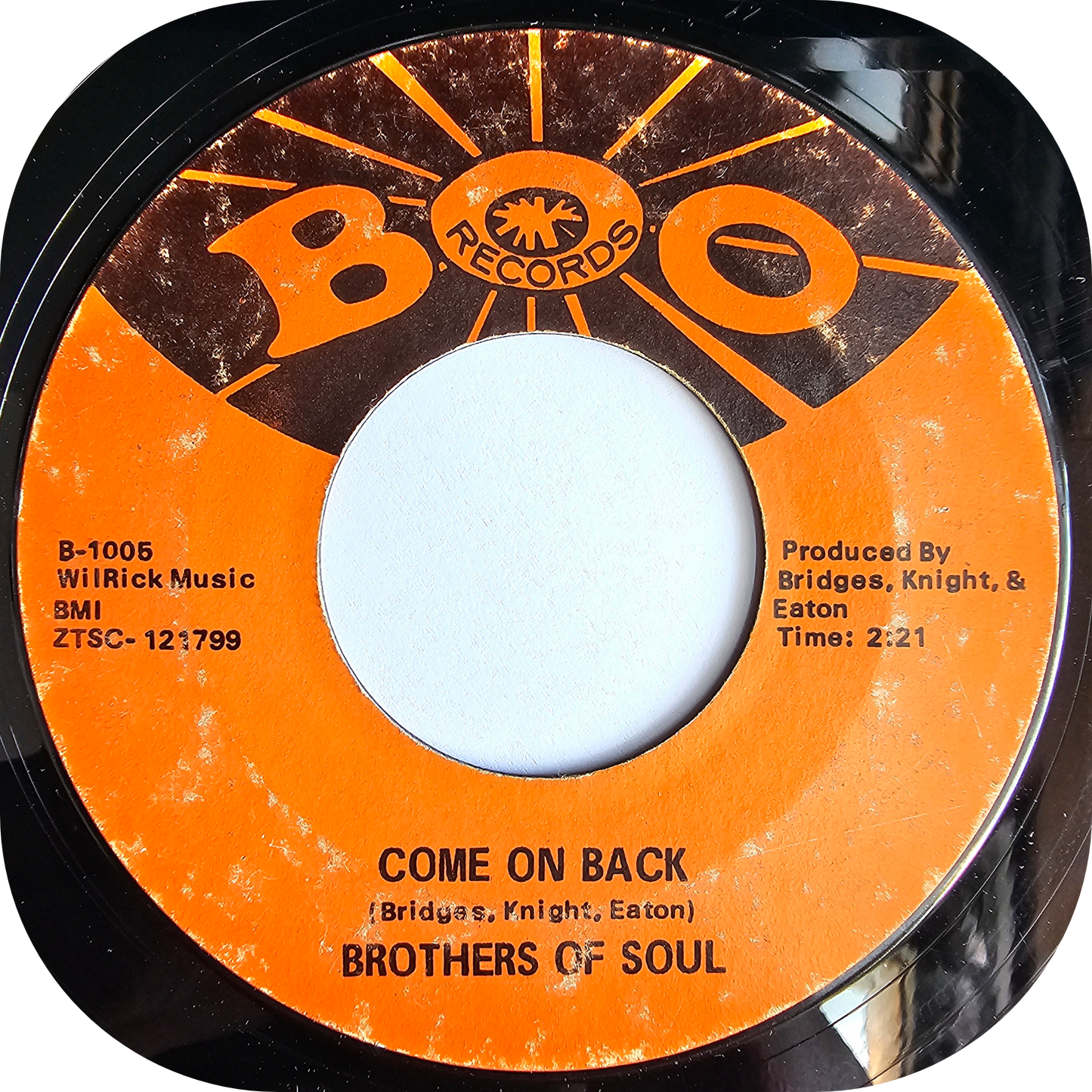 Brothers Of Soul - Come On Back - Boo