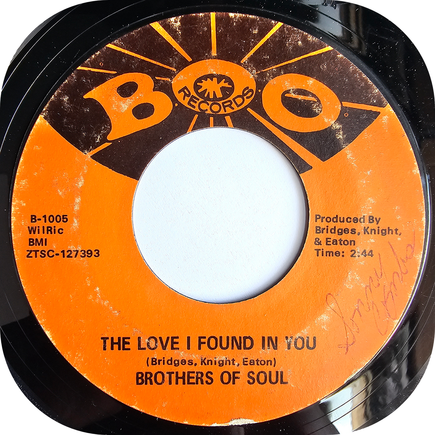 Brothers Of Soul - Come On Back - Boo