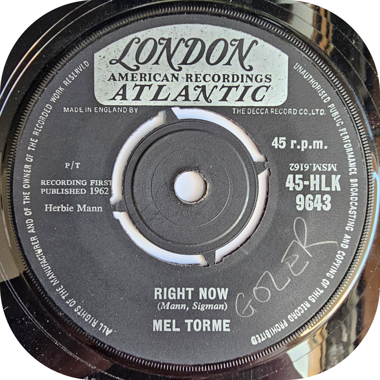Mel Torme - Comin' Home Baby - London
