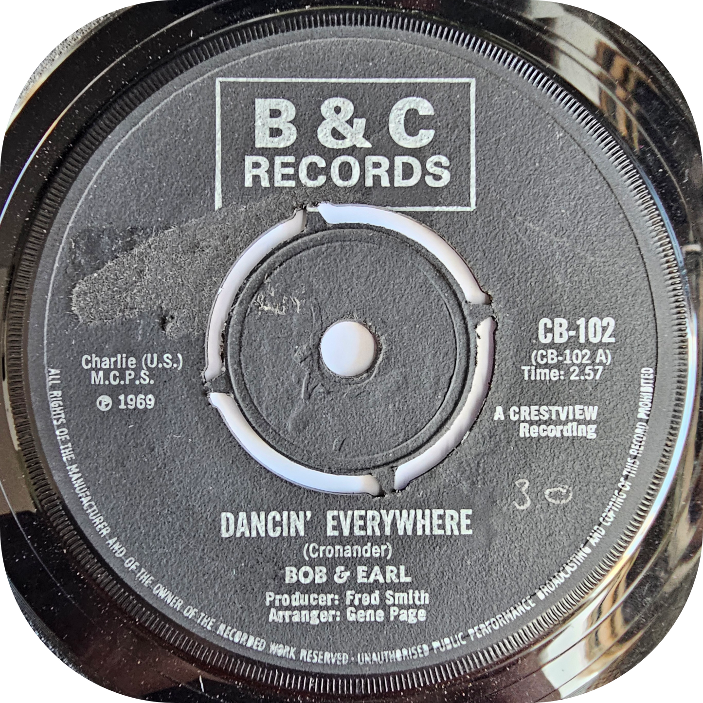 Bob & Earl - Dancin' Everywhere - B&C