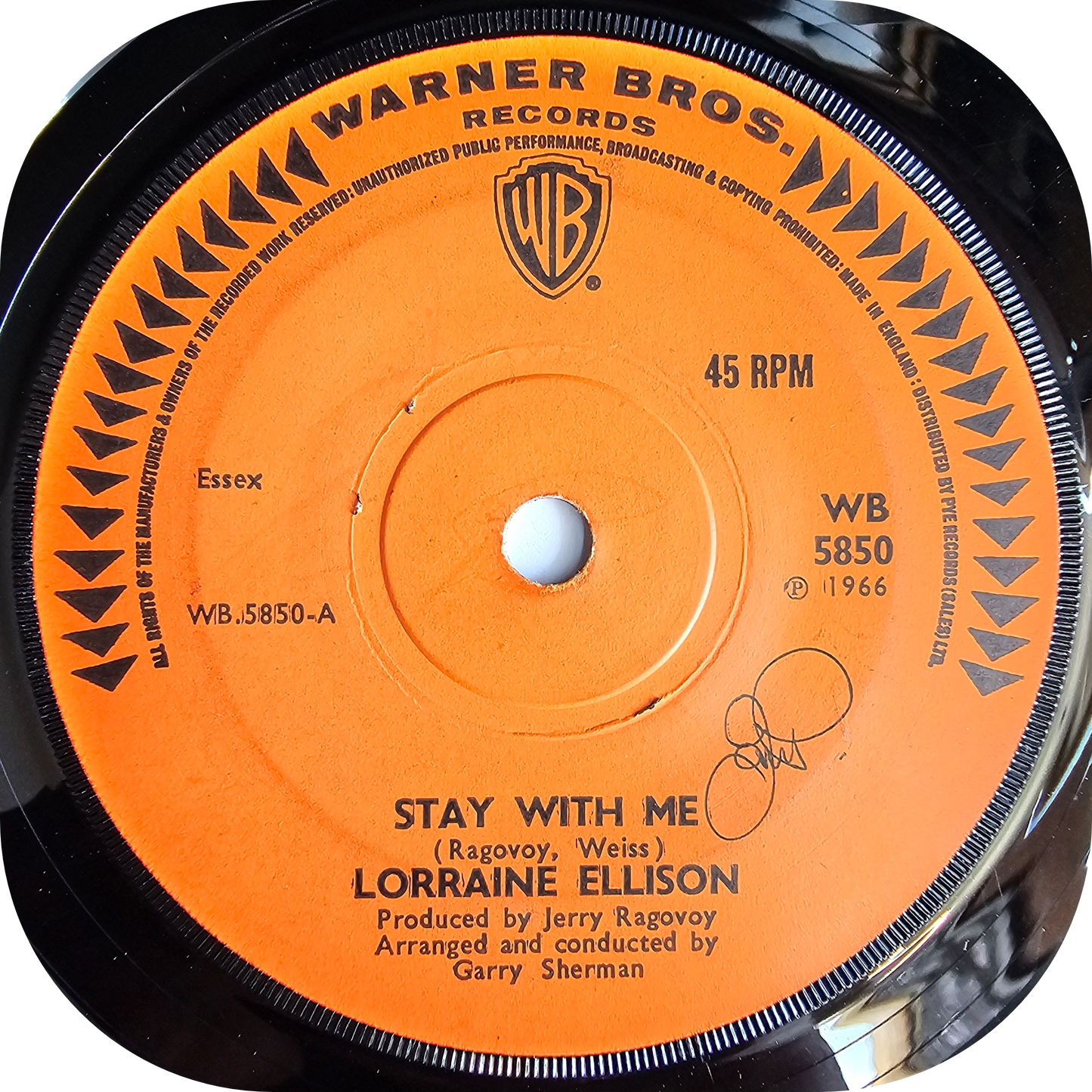 Lorraine Ellison - I've Got My Baby Back - Warner Bros