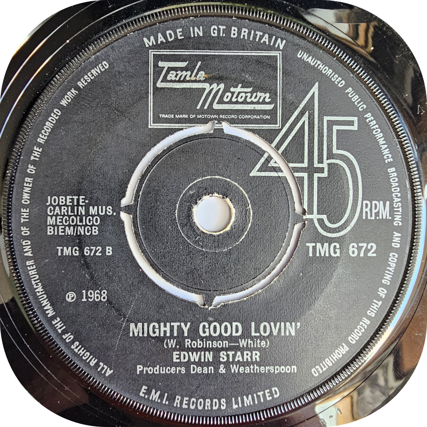 Edwin Starr - 25 Miles - Tamla Motown