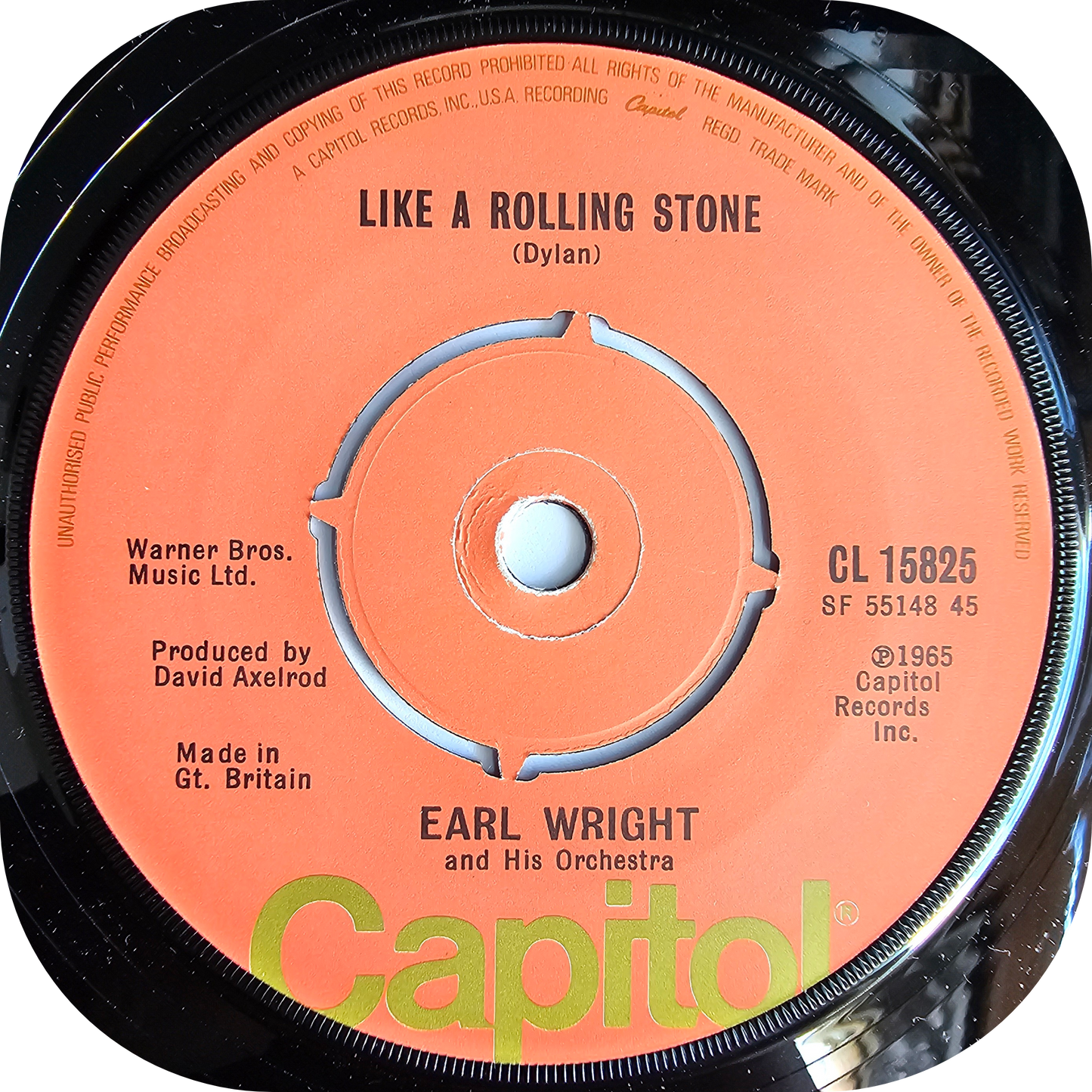 Earl Wright - Thumb A Ride - Capitol
