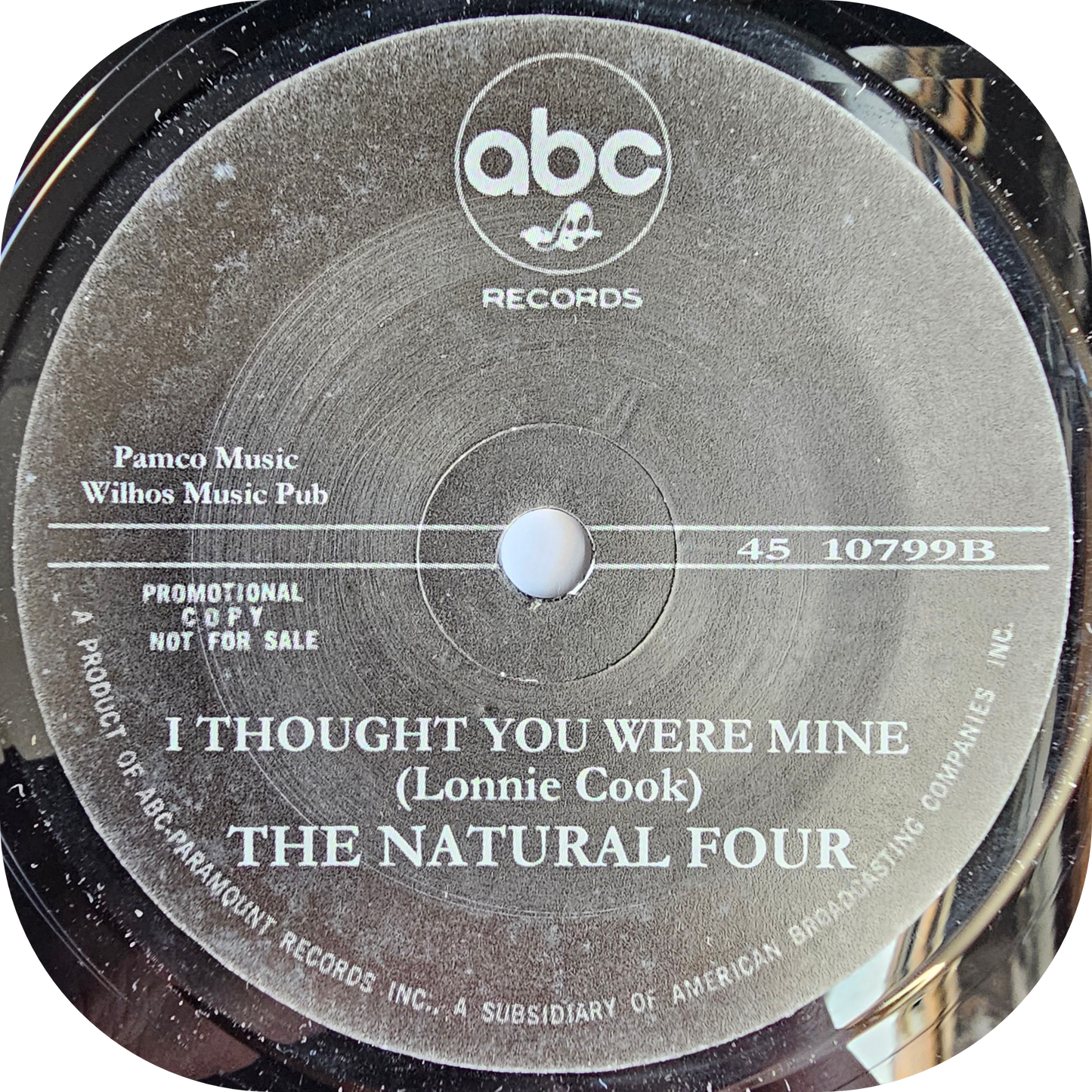 Natural Four, The - I Thought You Were Mine - ABC