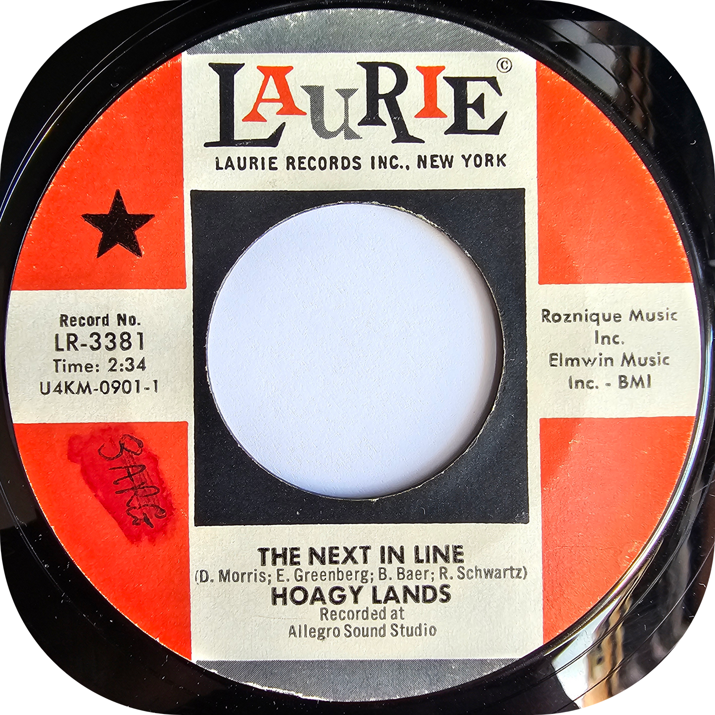 Hoagy Lands - The Next In Line - Laurie