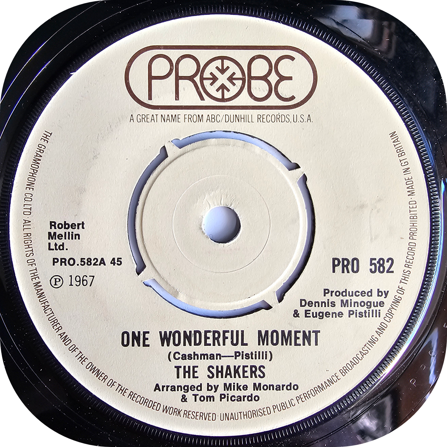 Shakers, The - One Wonderful Moment - Probe