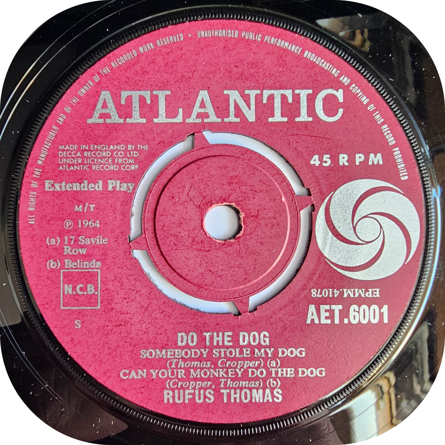 Rufus Thomas - Do The Dog E.P - Atlantic