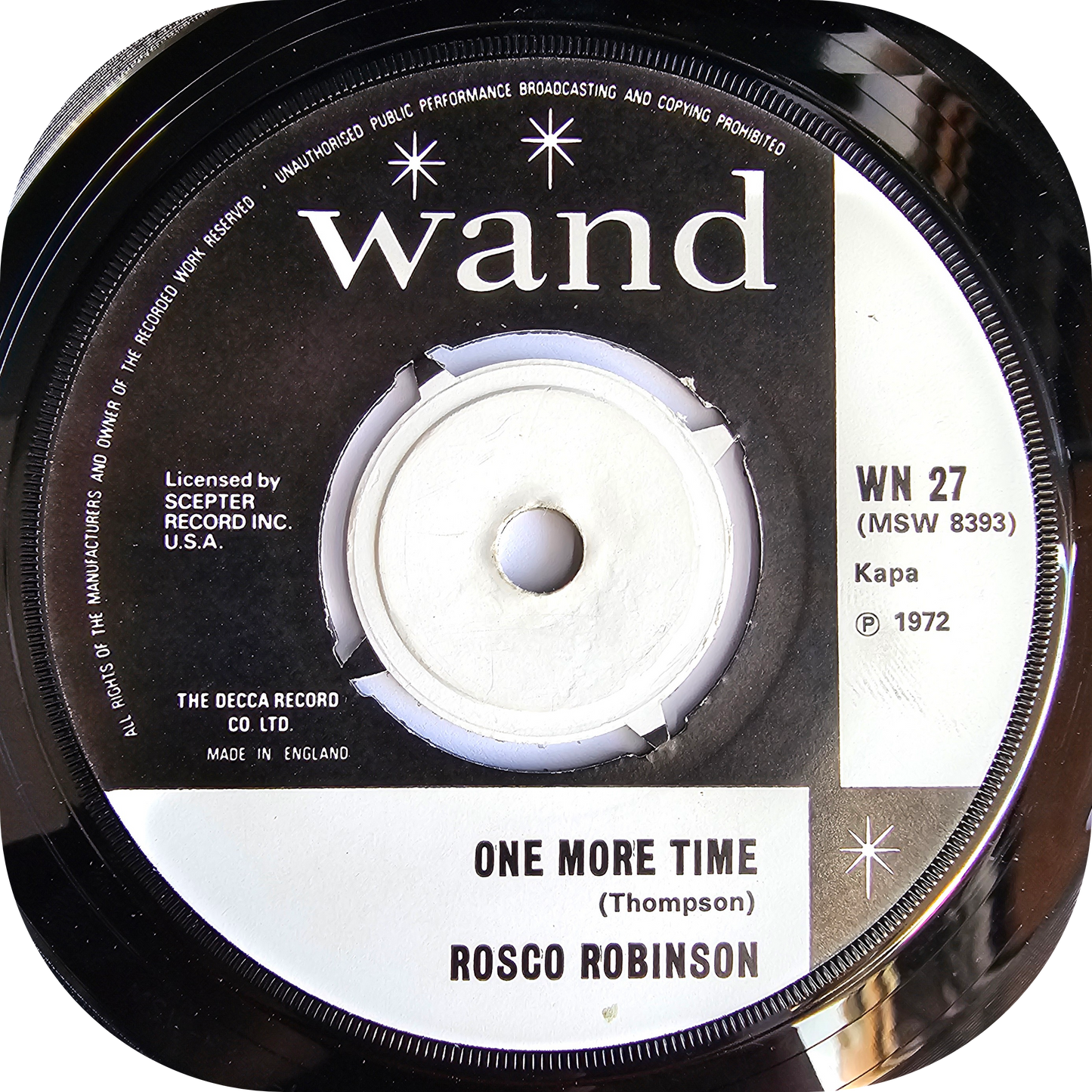 Rosco Robinson - That's Enough - Wand