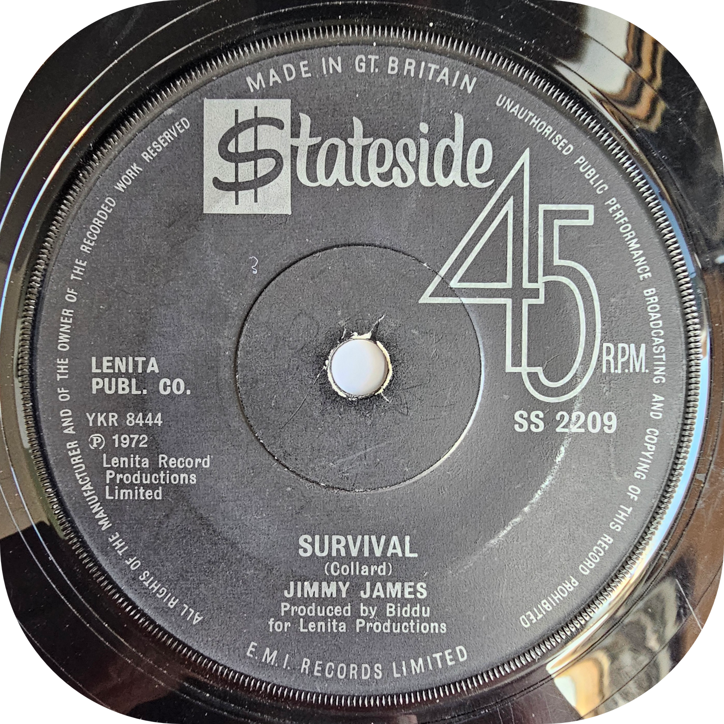 Jimmy James - A Man Like Me - Stateside