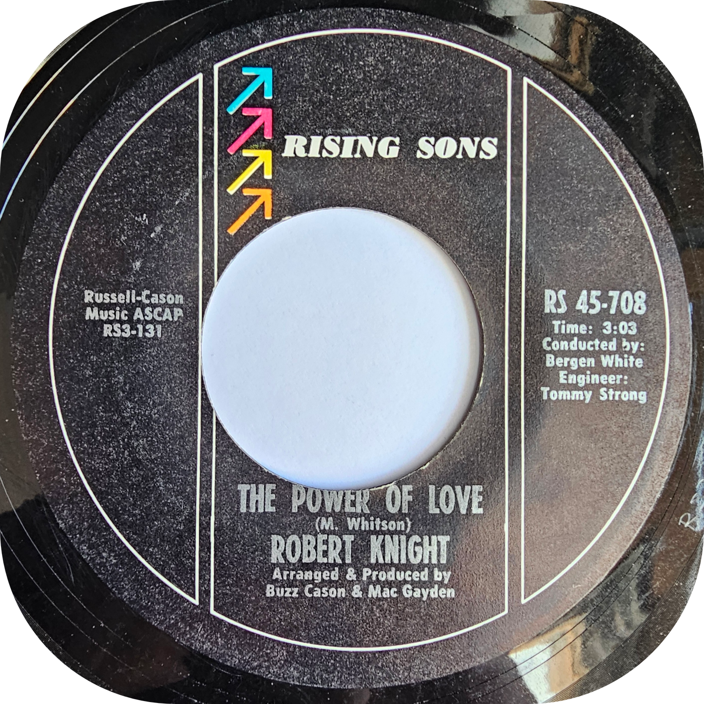 Robert Knight - Love On A Mountain Top - Rising Sons