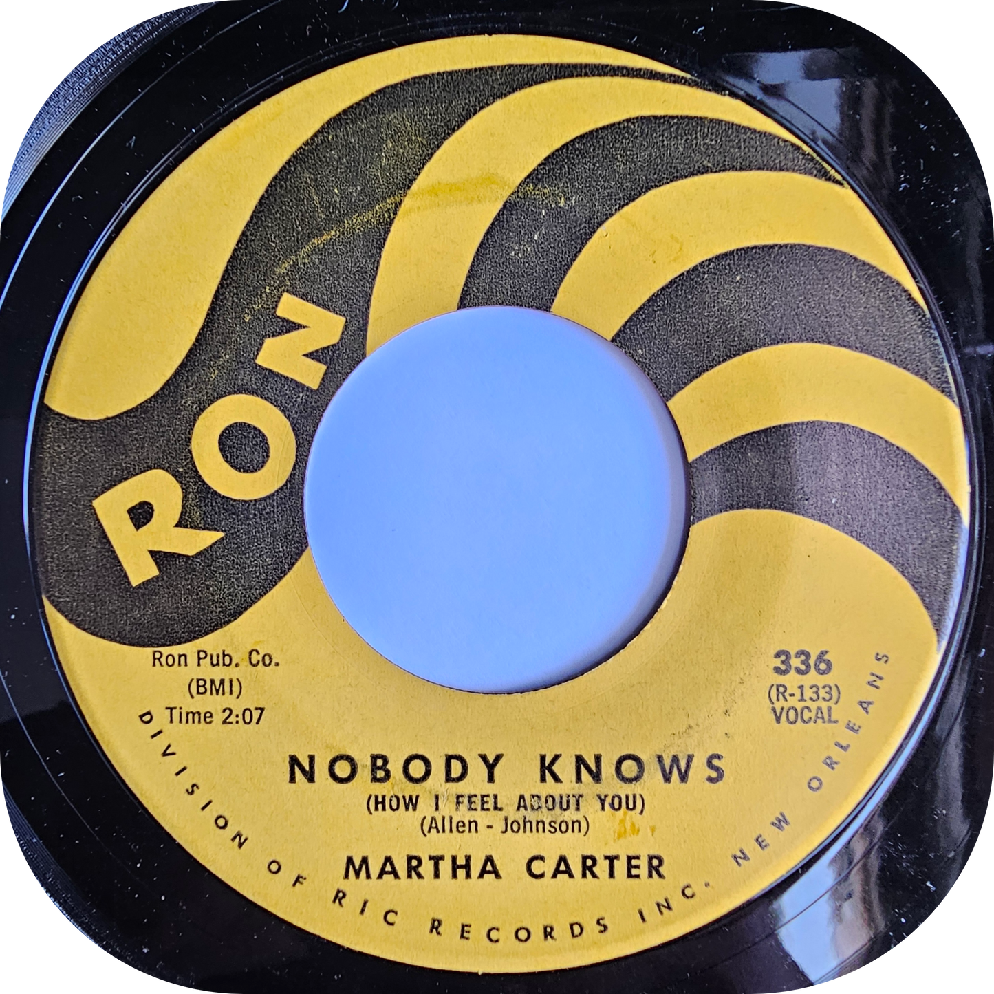 Martha Carter - Nobody Knows - Ron