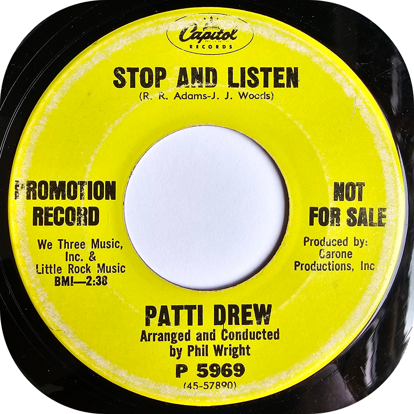 Patti Drew - Stop And Listen - Capitol DEMO