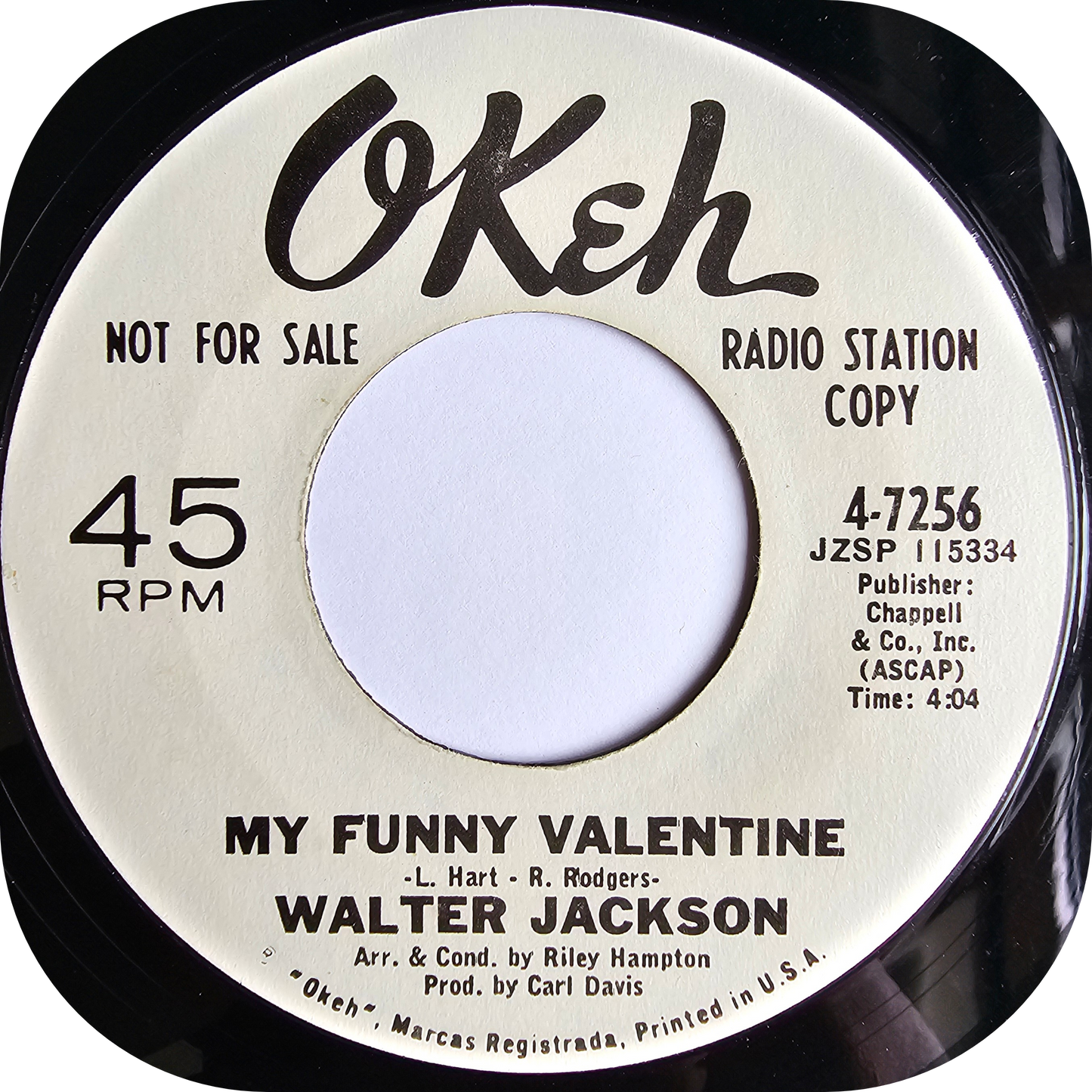 Walter Jackson - After You There Can Be Nothing - Okeh DEMO
