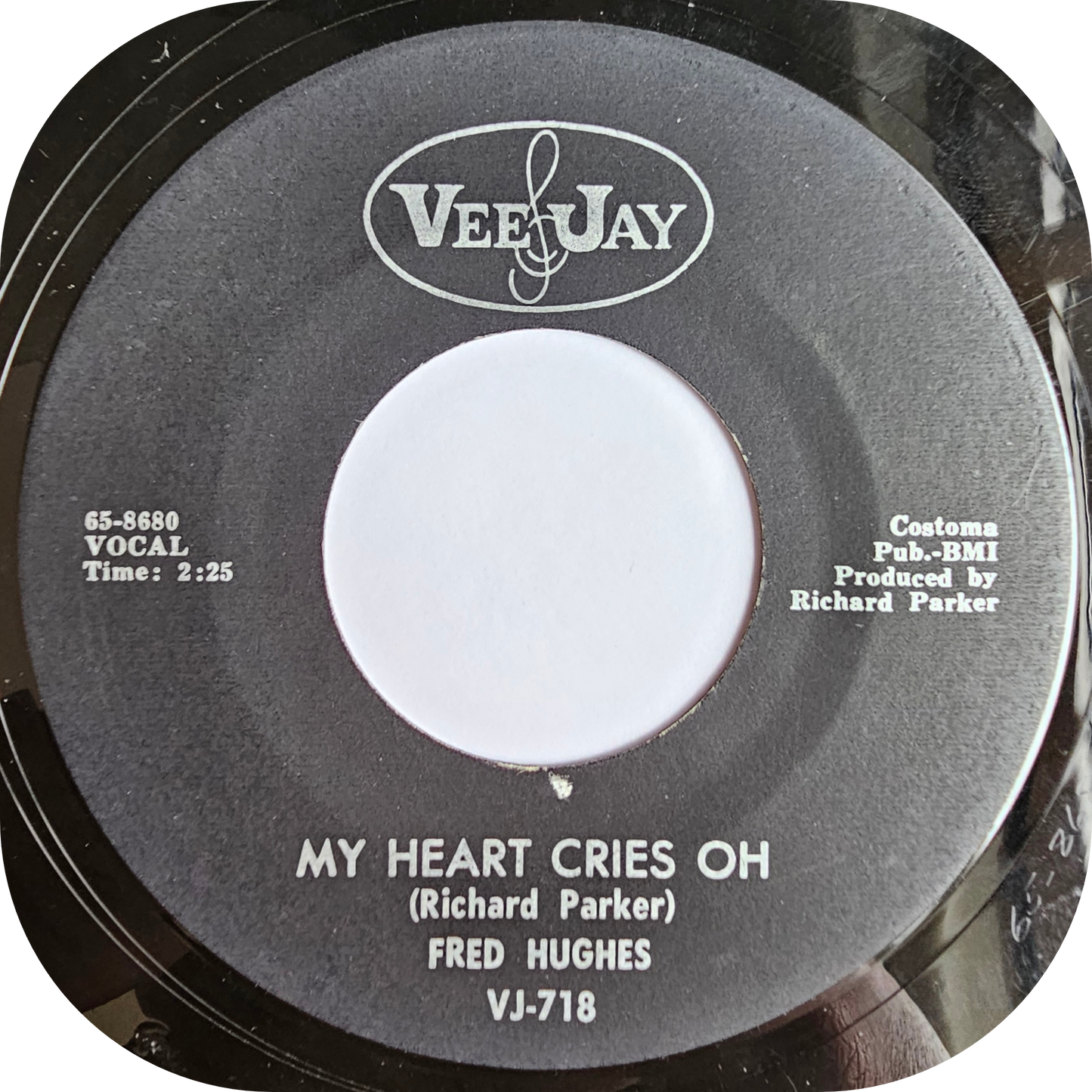 Fred Hughes - Don't Let Me Down - Vee Jay