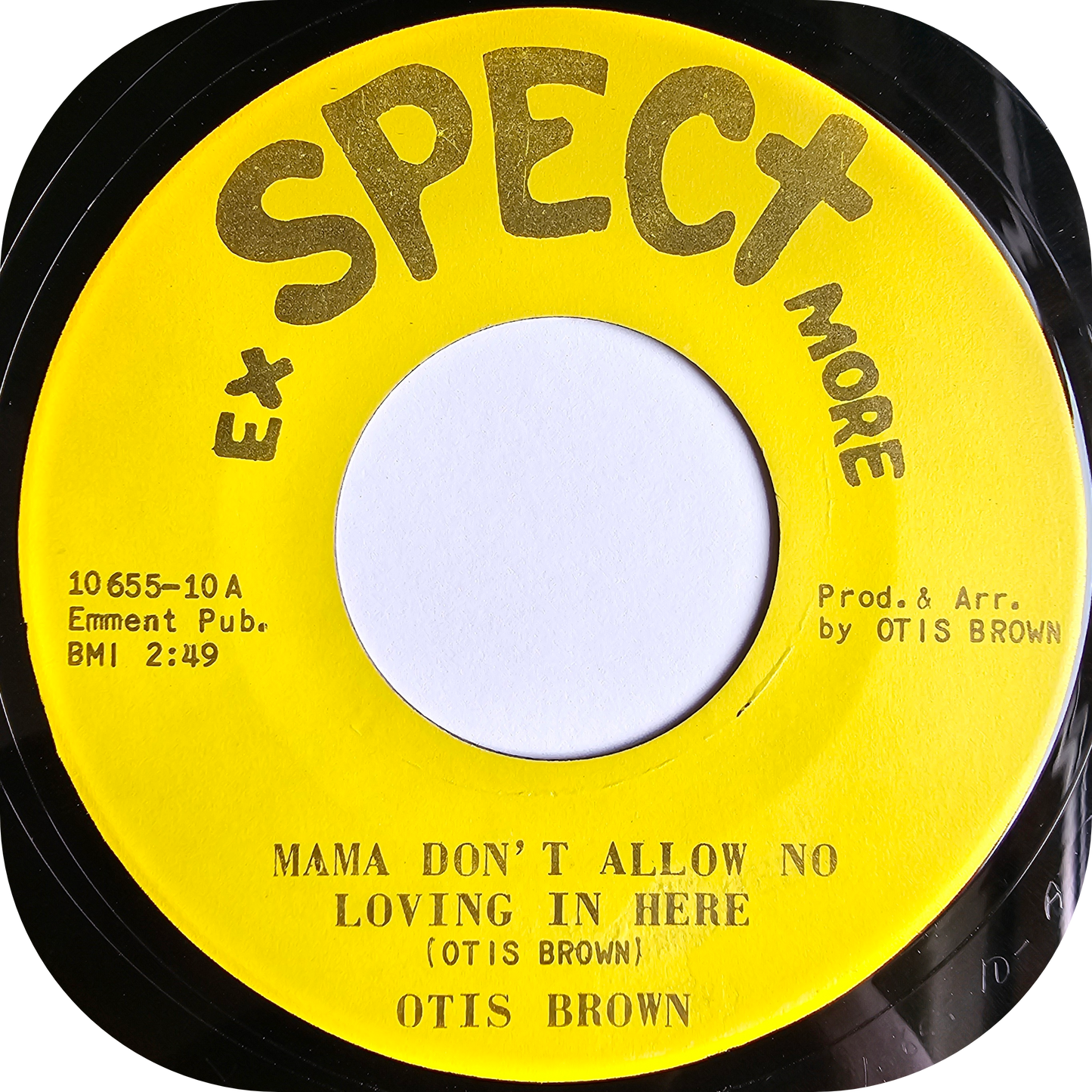 Otis Brown - You Girl - Ex Spect More