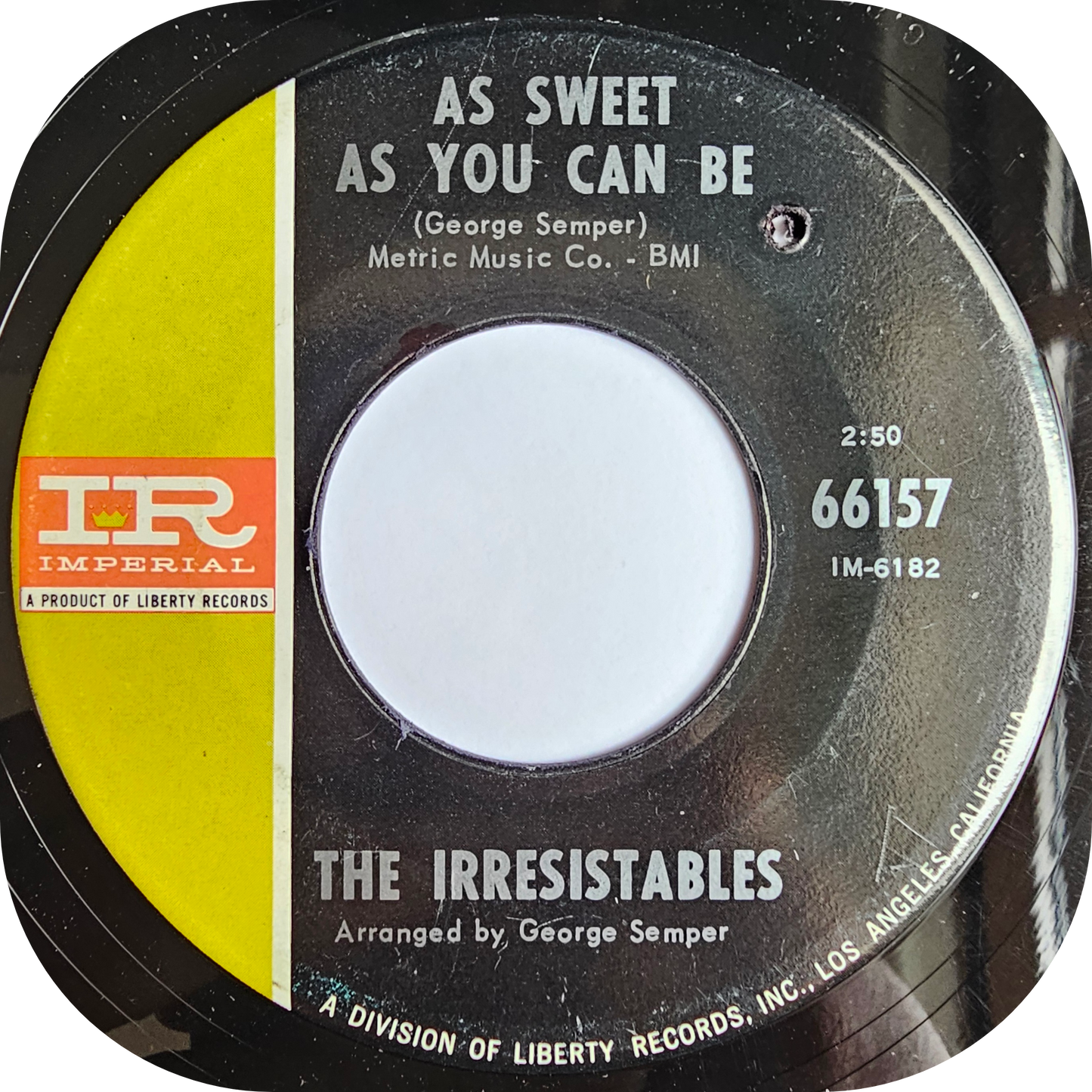 Irresistables, The - As Sweet As You Can Be - Imperial
