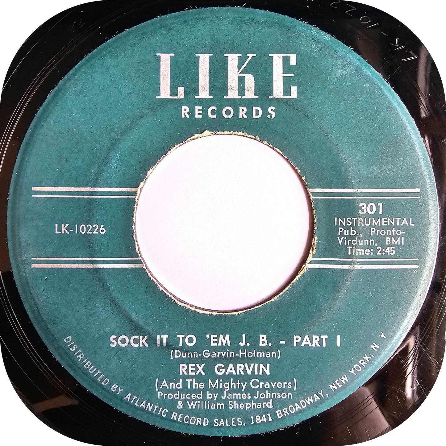 Rex Garvin - Sock It To 'Em J.B. - Like
