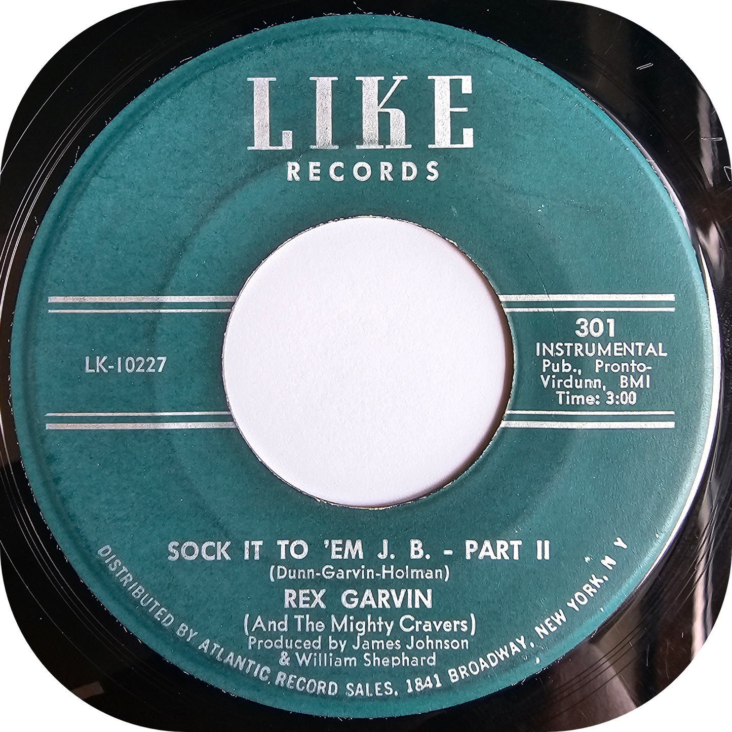 Rex Garvin - Sock It To 'Em J.B. - Like