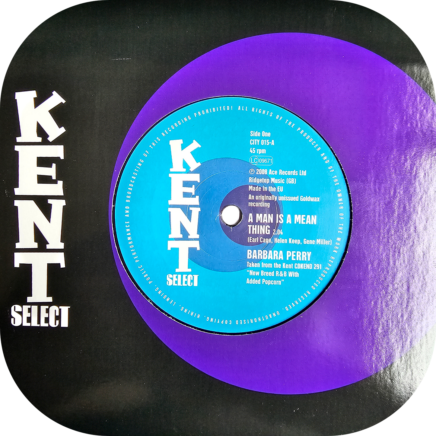 Barbara Perry - A Man Is A Mean Thing - Kent