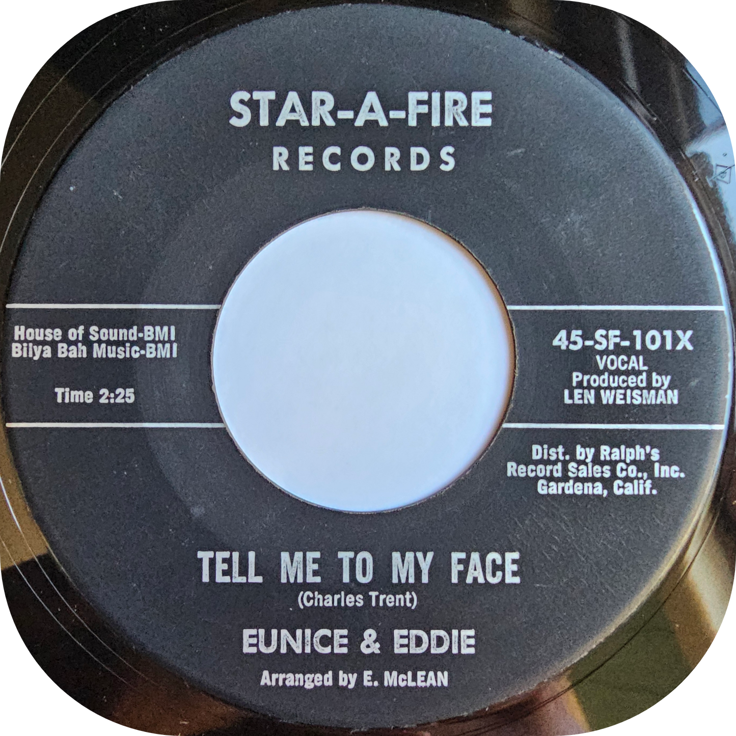 Eunice & Eddie - Daddy Please Come Home - Star-A-Fire