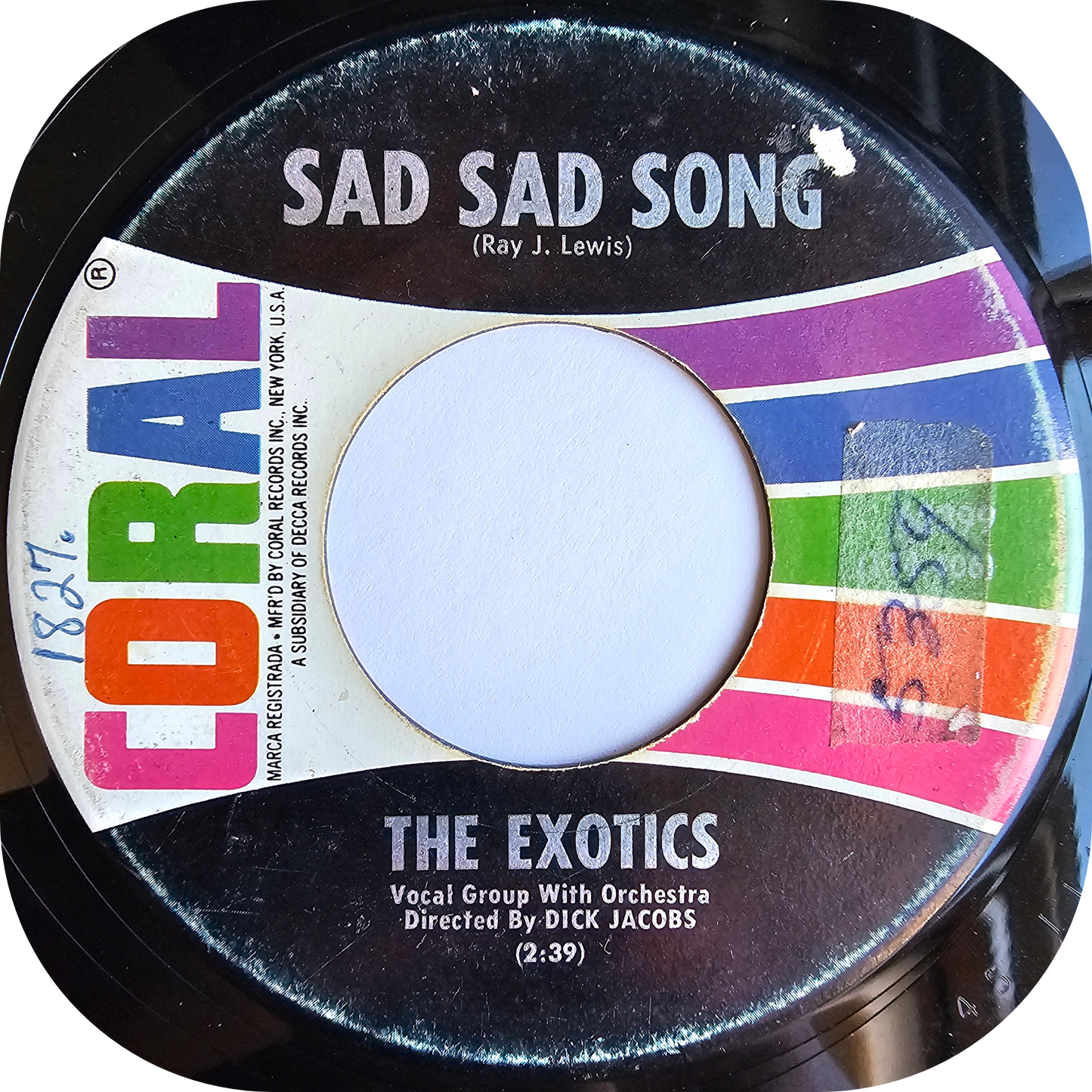 Exotics, The - Let's Get Together - Coral