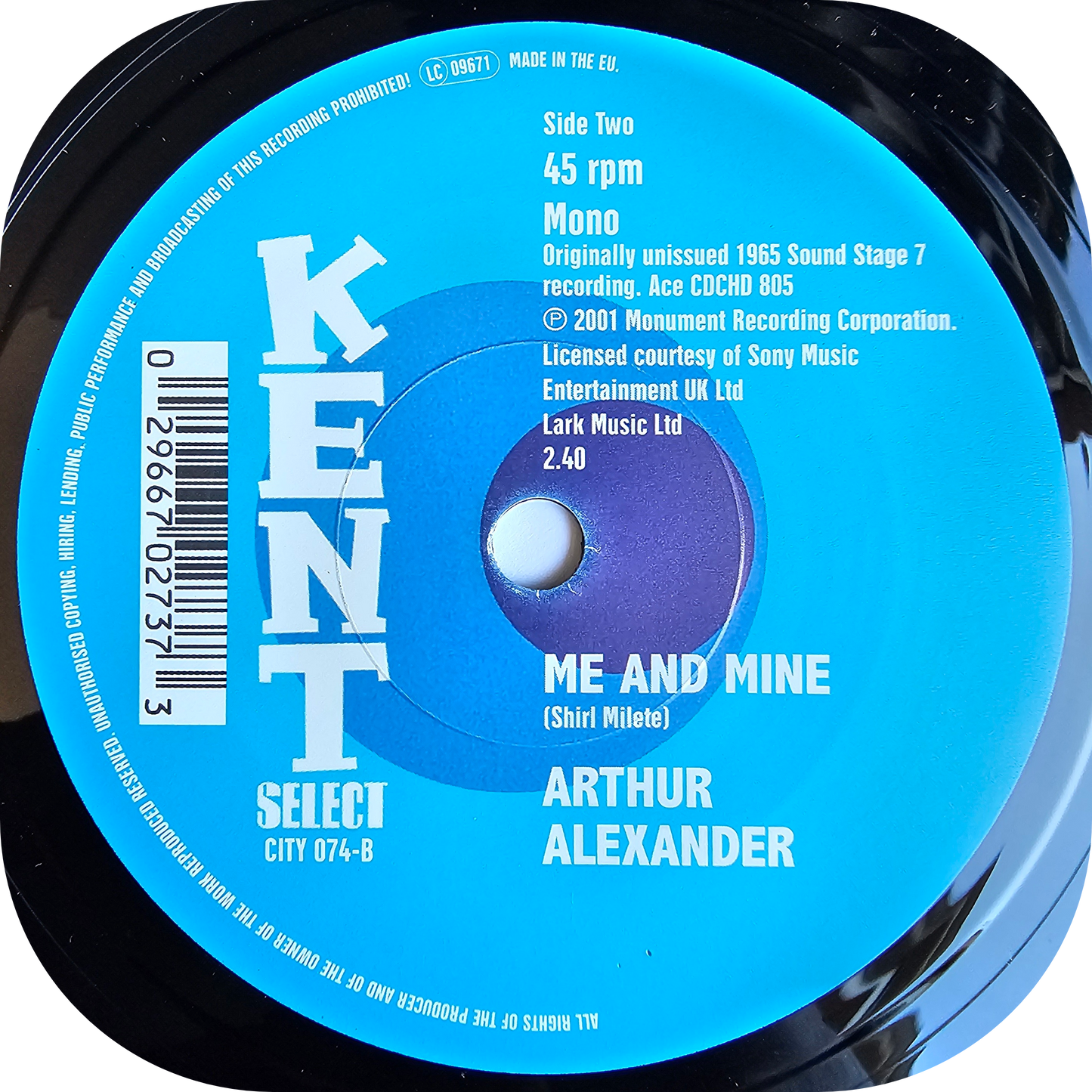 Arthur Alexander - Stay By Me - Kent