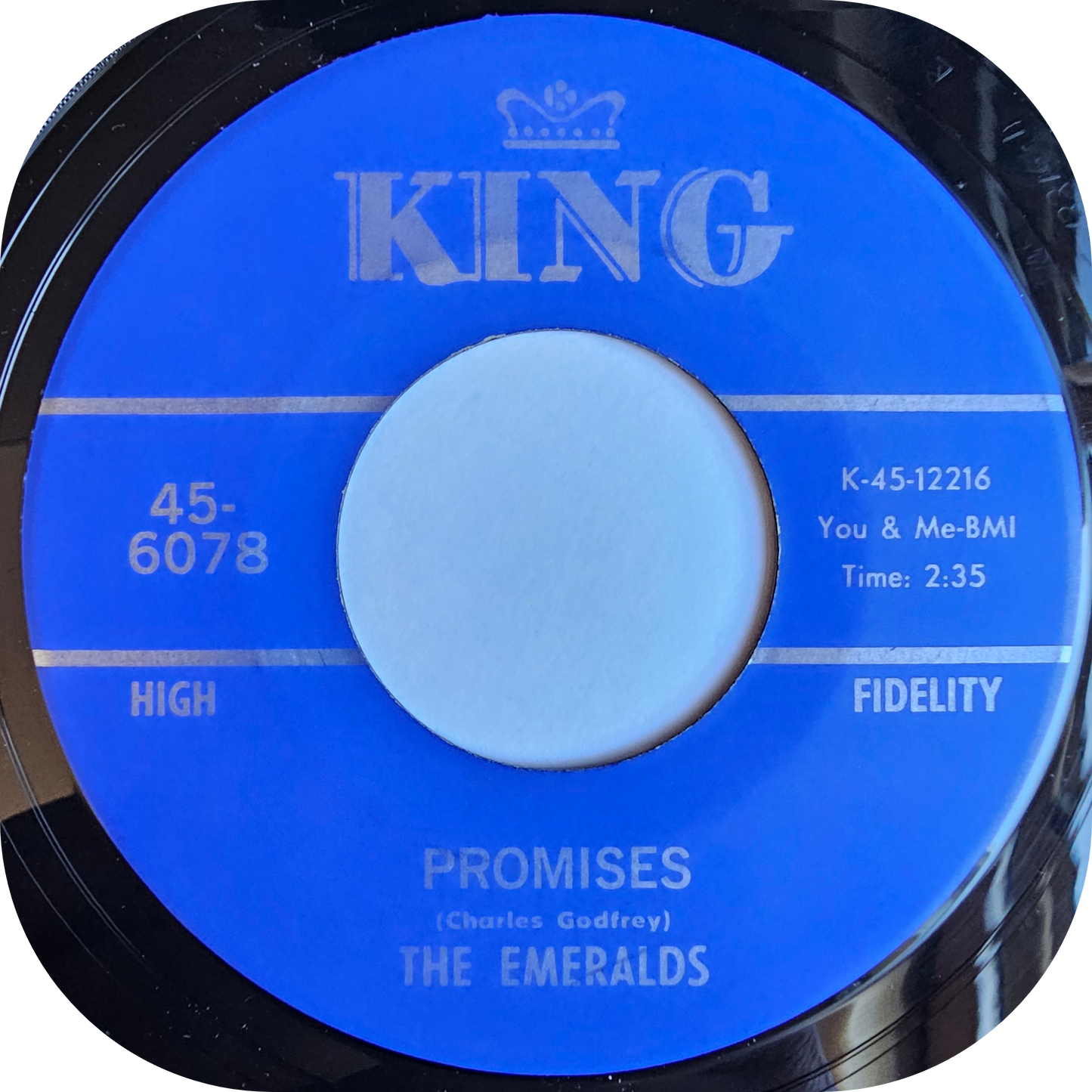 Emeralds, The - Baby You've Got Me - King