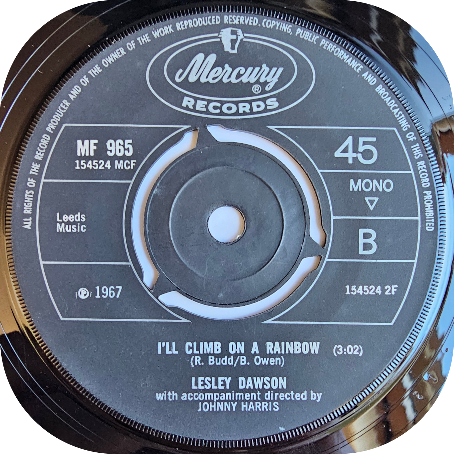 Lesley Dawson - Run For Shelter - Mercury