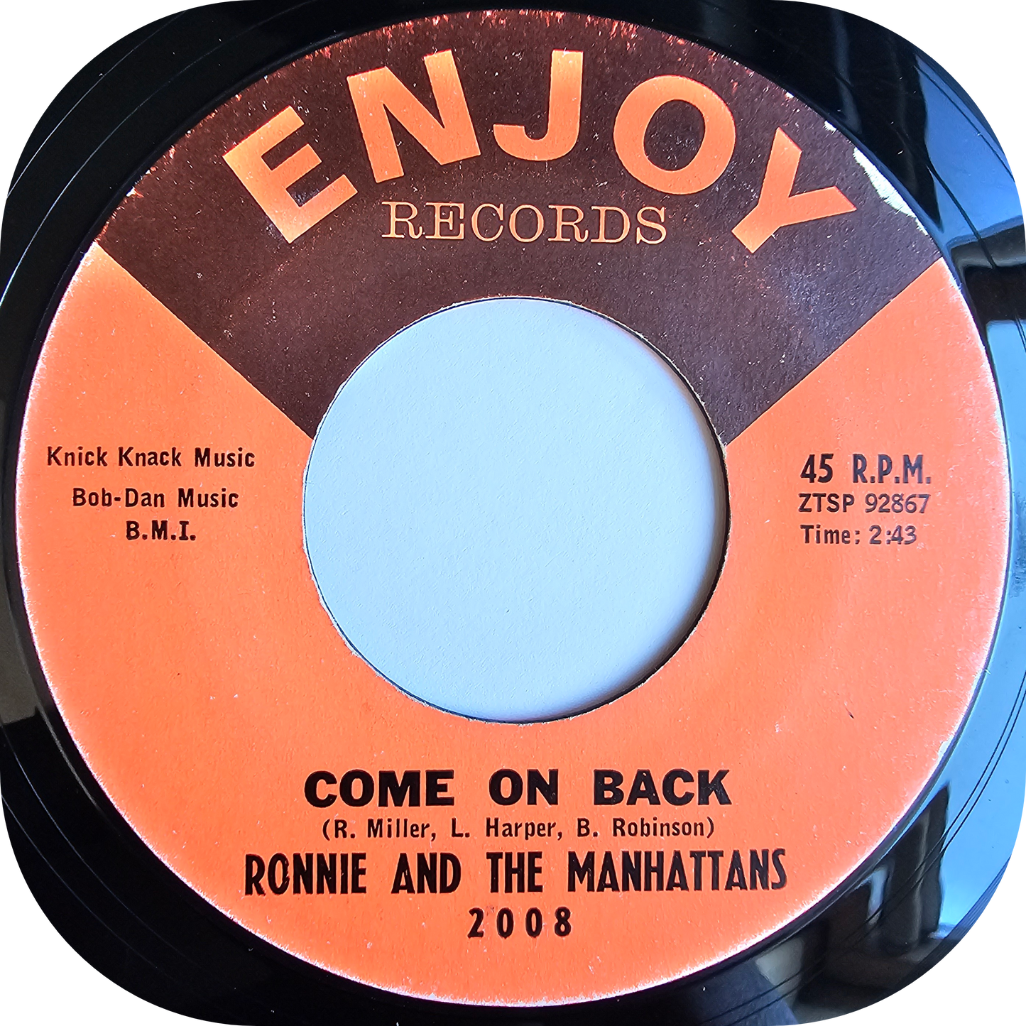 Ronnie And The Manhattans - Long Time No See - Enjoy
