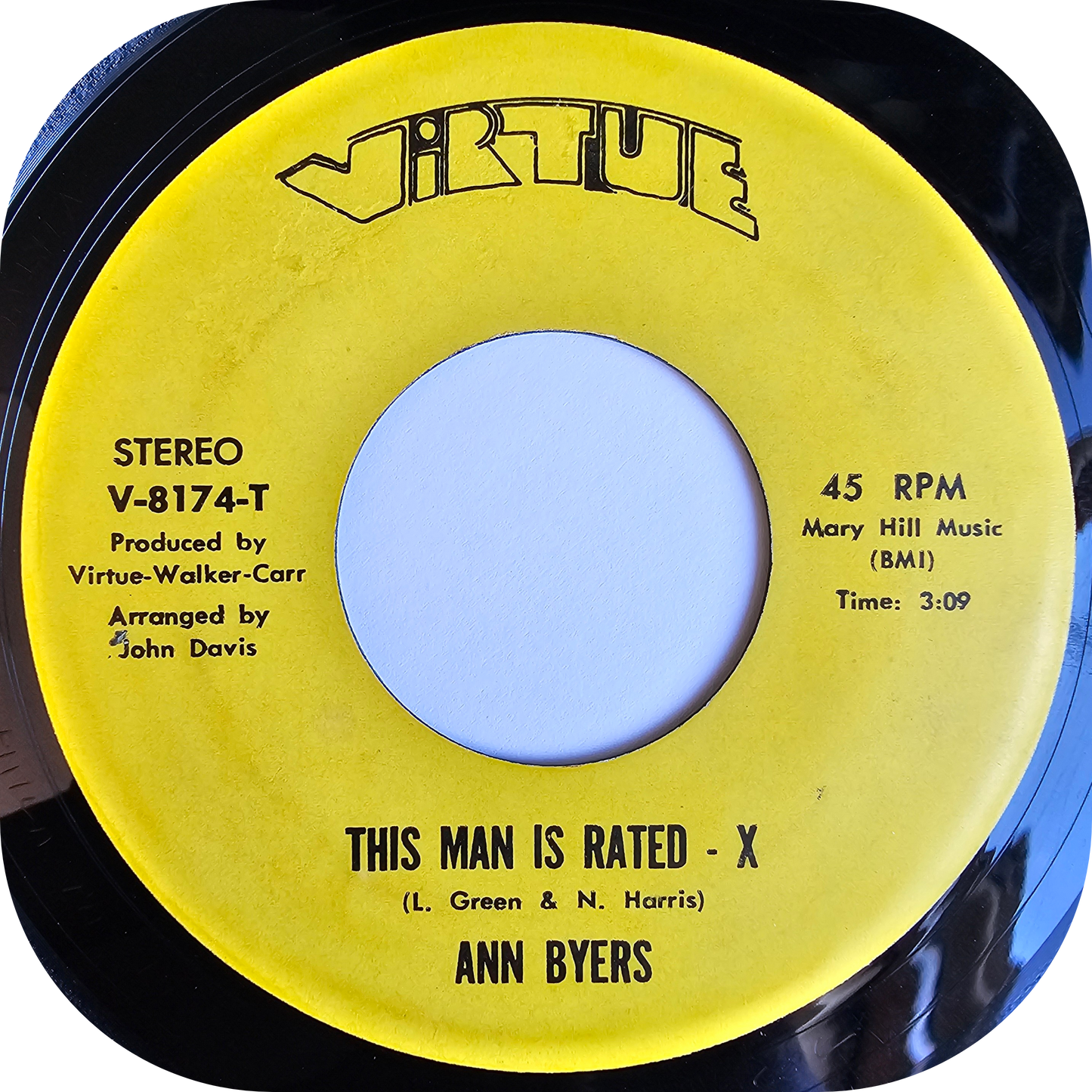 Ann Byers - Gotta Get You Back - Virtue