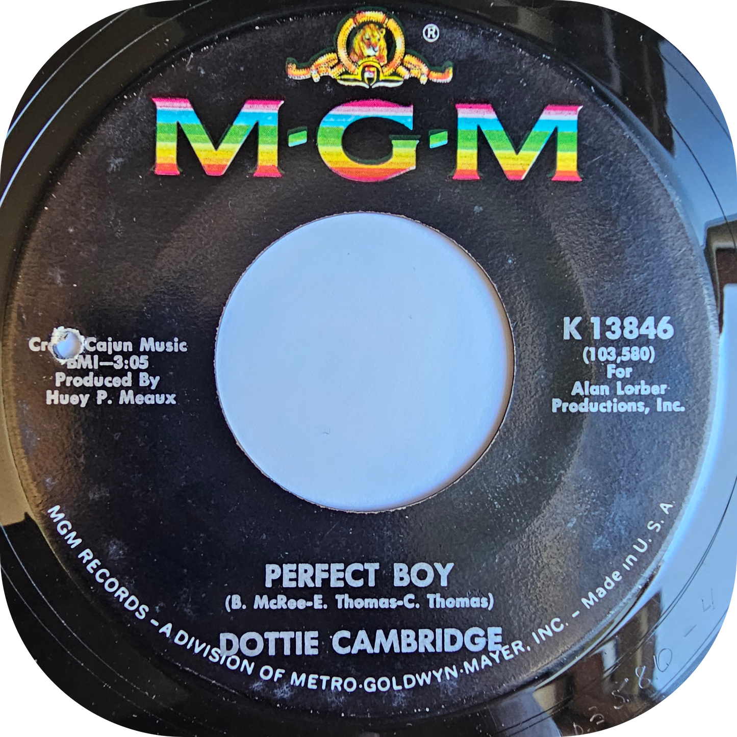 Dottie Cambridge - Cry Your Eyes Out - MGM